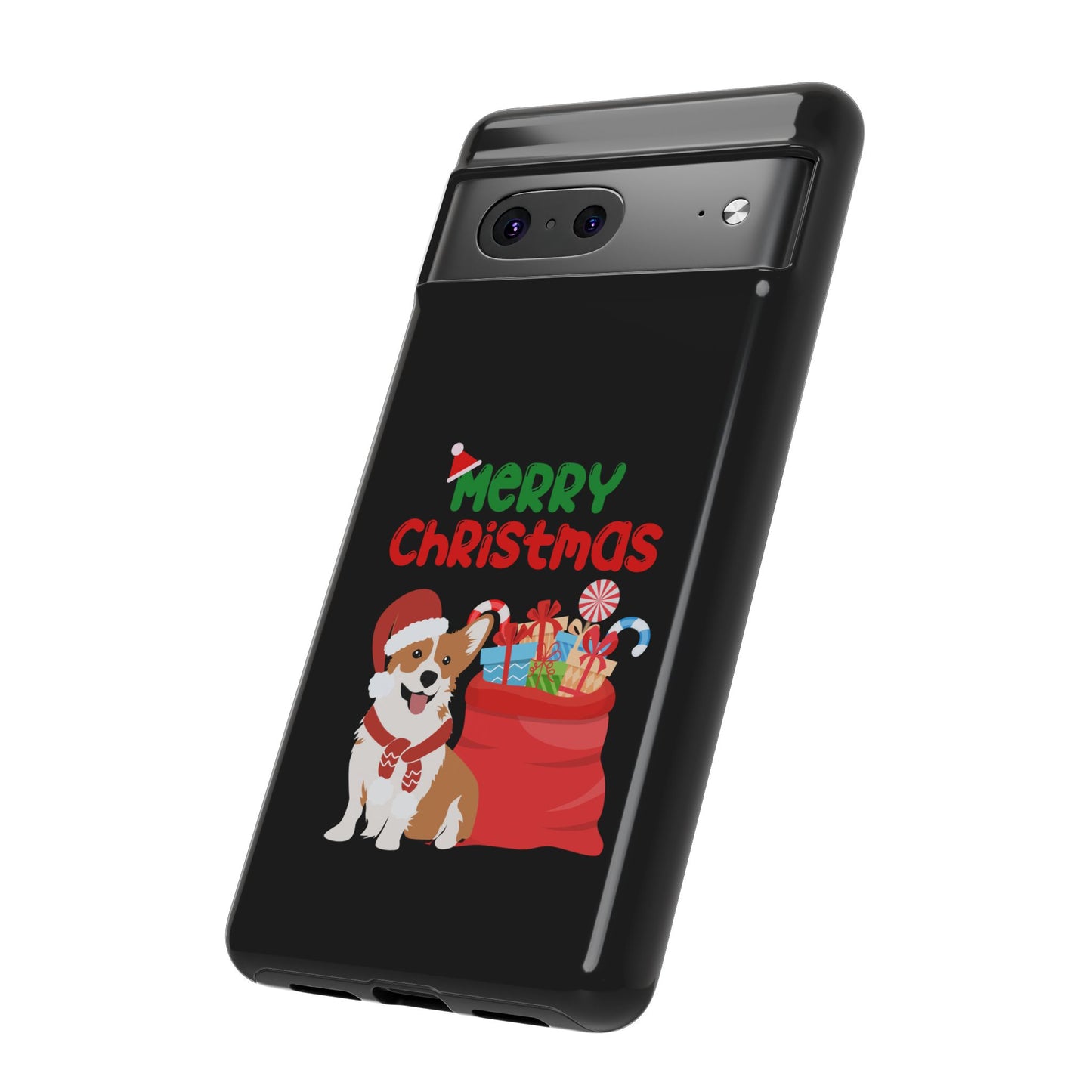 Phone Case Dog Santa Merry Christmas