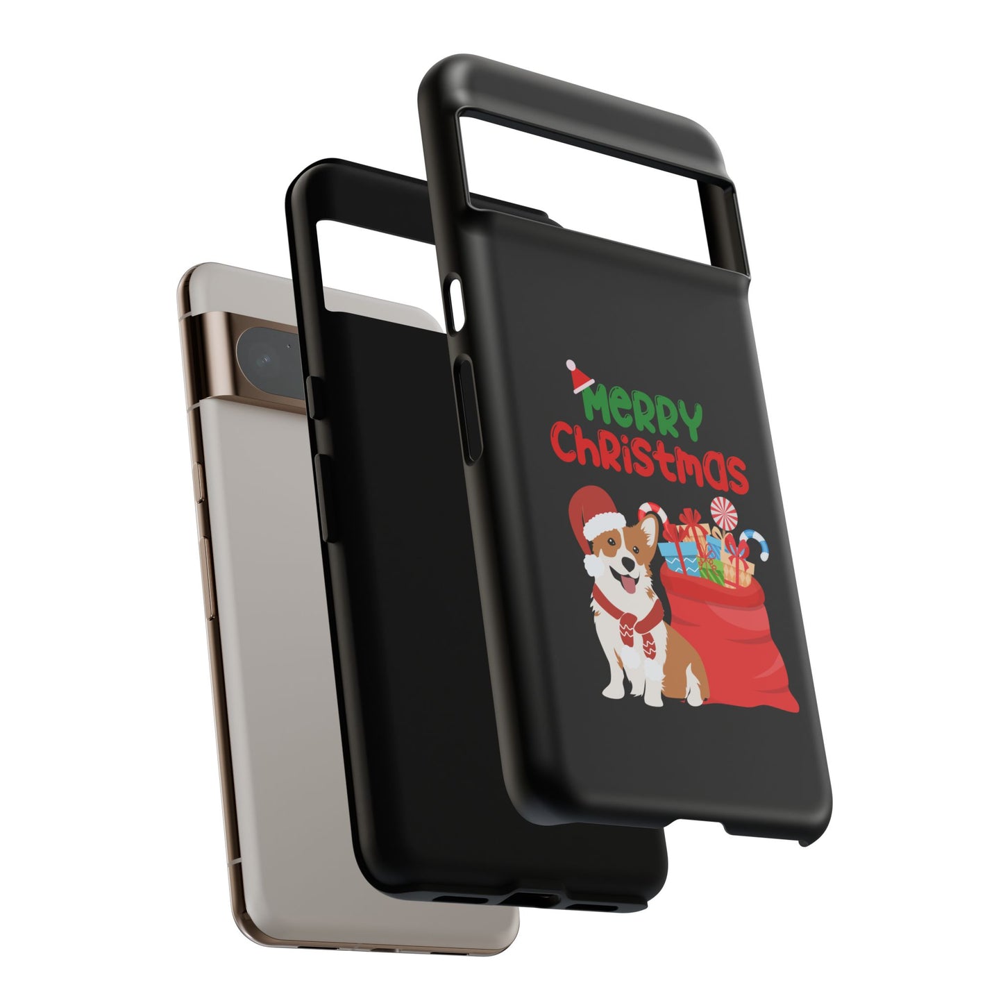 Phone Case Dog Santa Merry Christmas