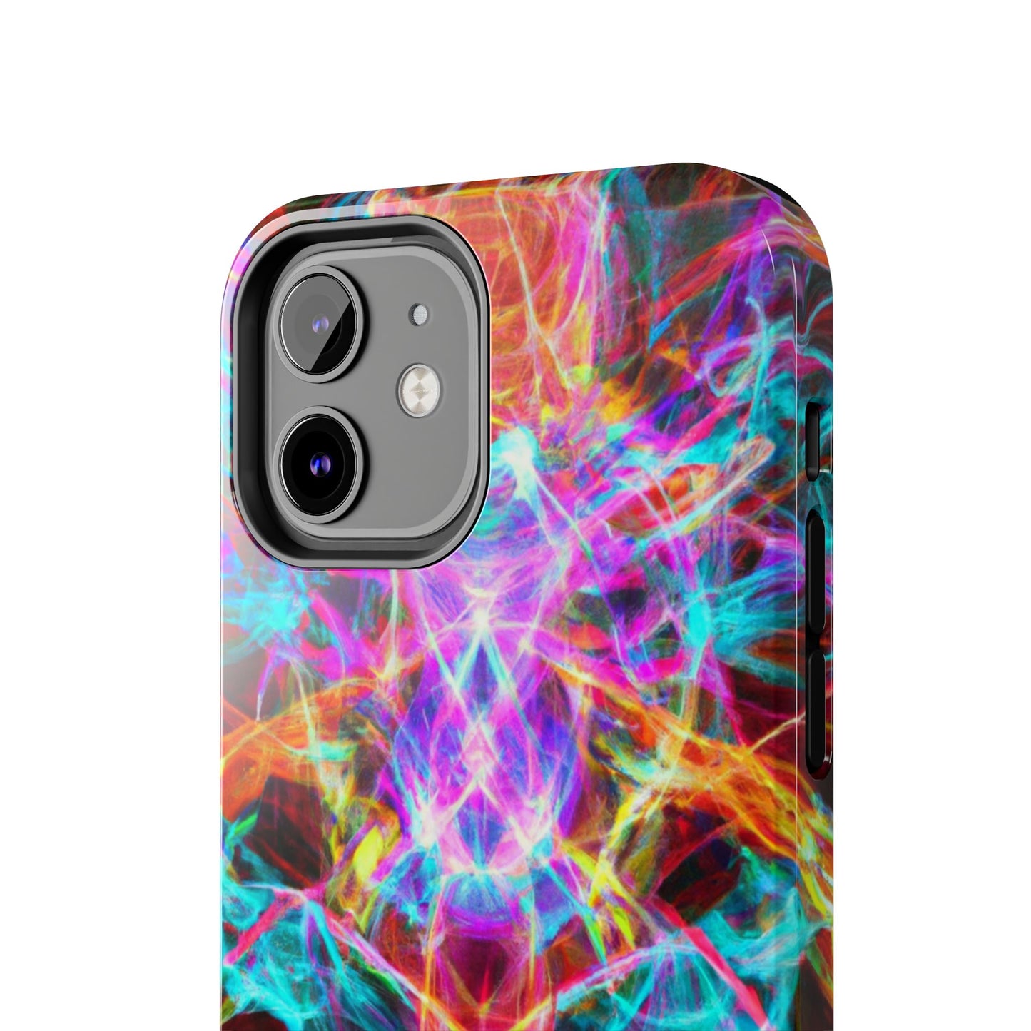 Phone Case - Electrifying Energy Design, colorful phone case, colorful Iphone Case, colorful Samsung phone case