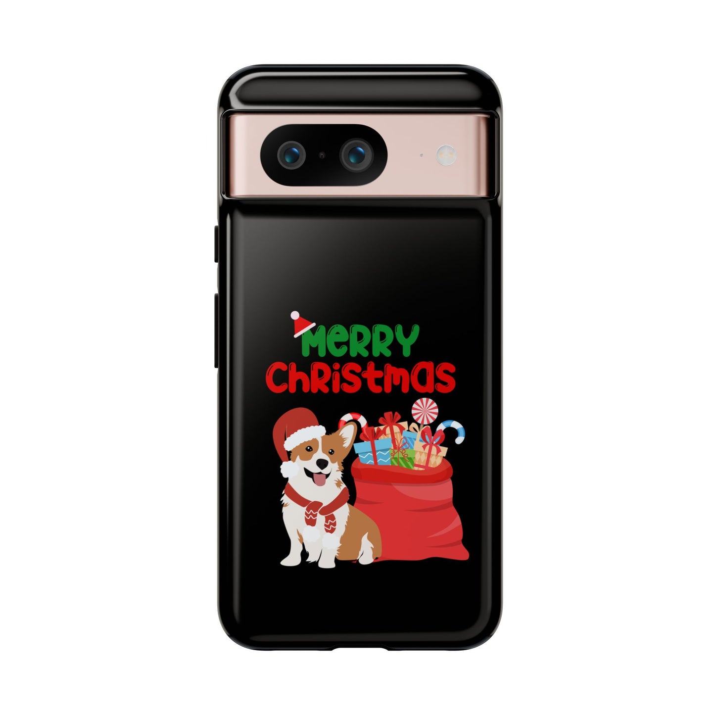 Phone Case Dog Santa Merry Christmas