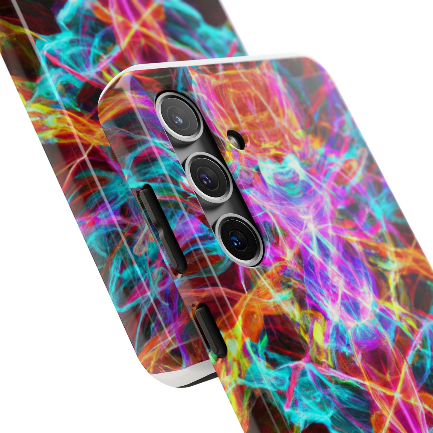 Phone Case - Electrifying Energy Design, colorful phone case, colorful Iphone Case, colorful Samsung phone case