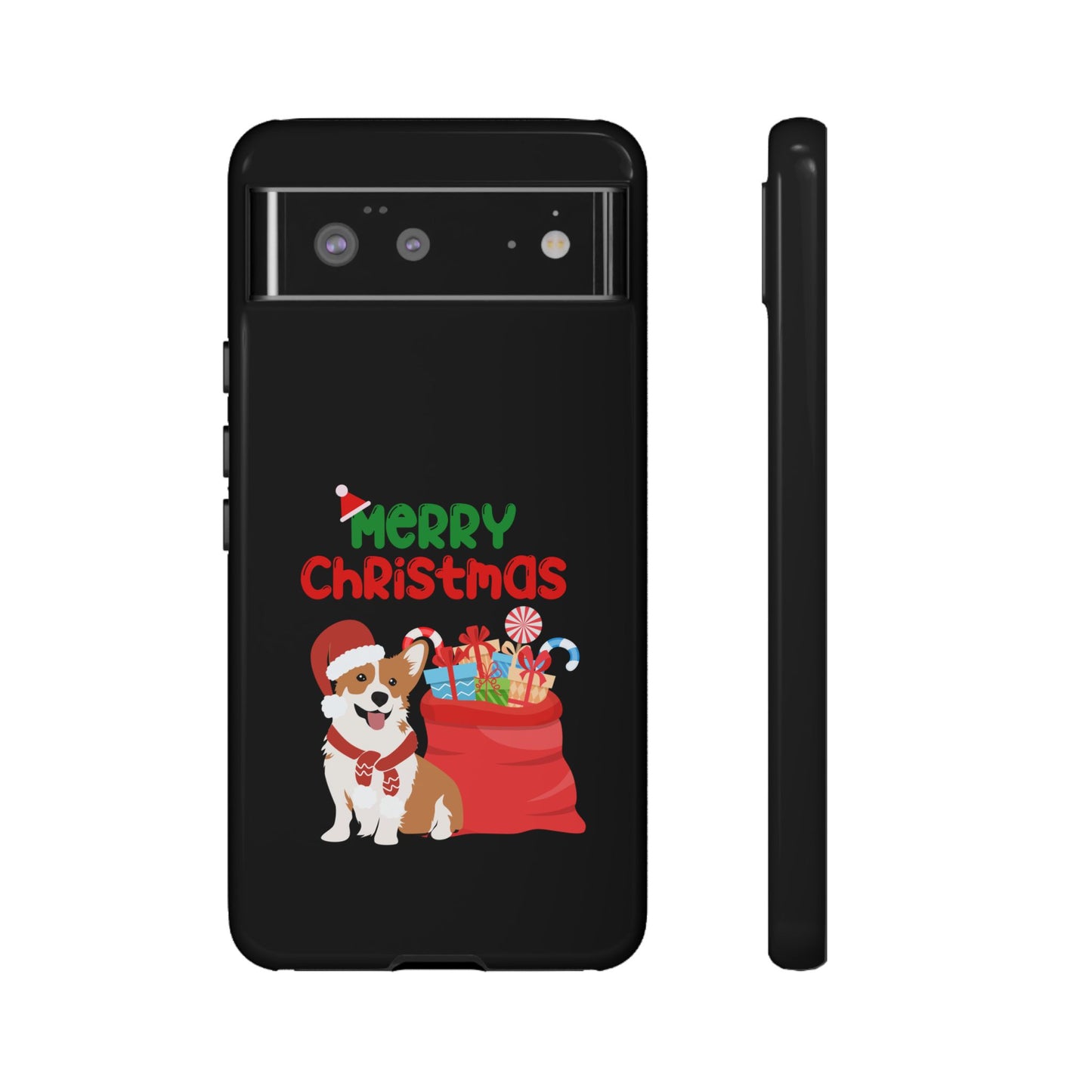 Phone Case Dog Santa Merry Christmas