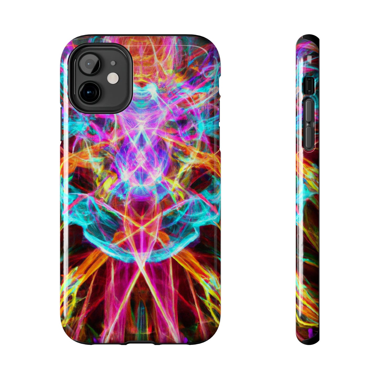 Phone Case - Electrifying Energy Design, colorful phone case, colorful Iphone Case, colorful Samsung phone case