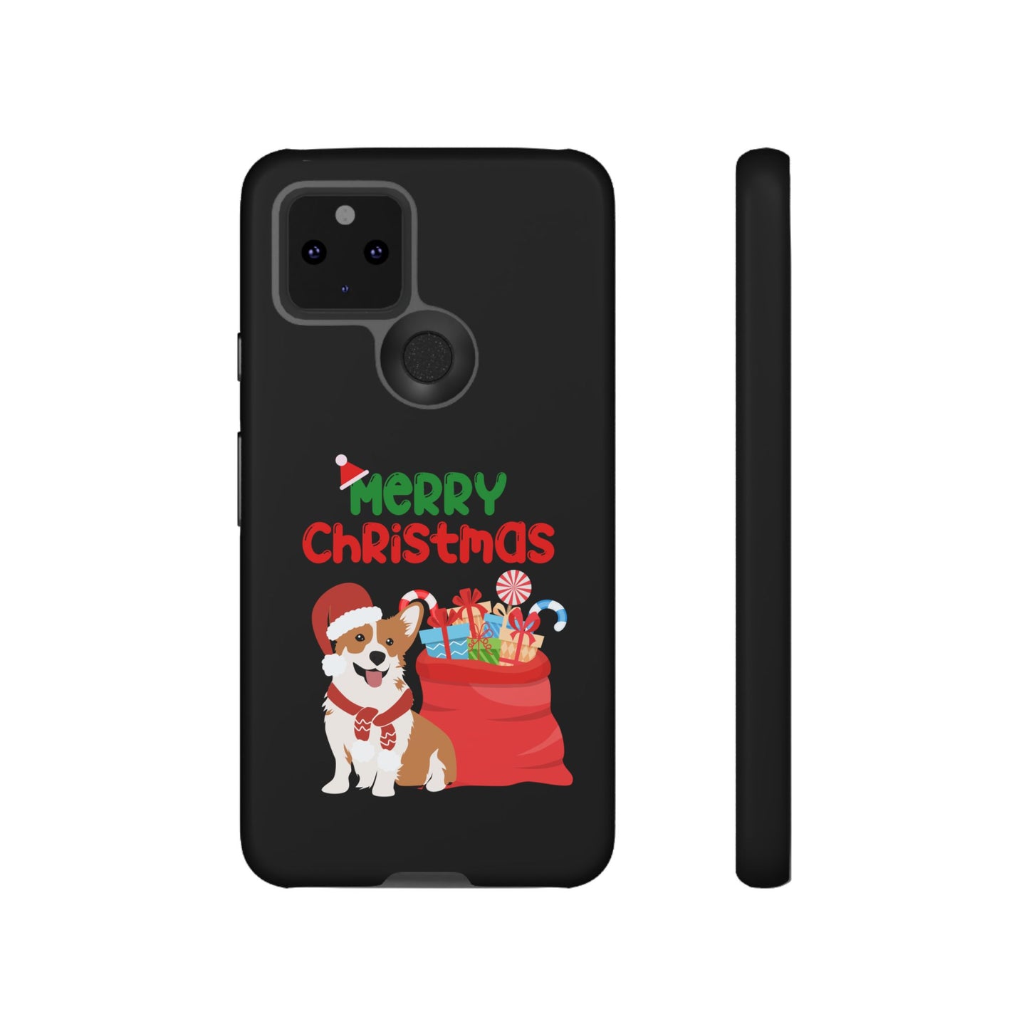 Phone Case Dog Santa Merry Christmas