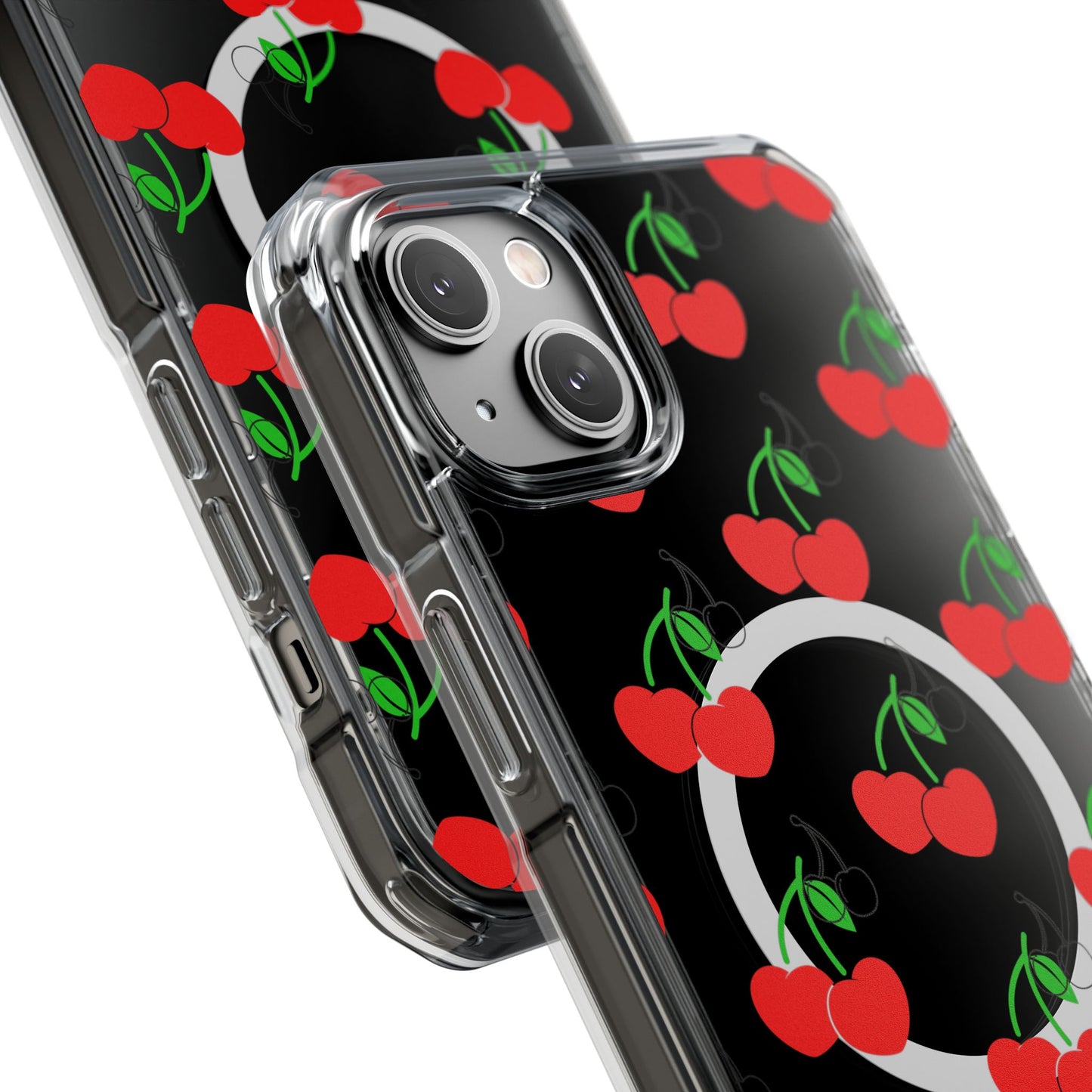 Phone Case with Cherry Design - MagSafe