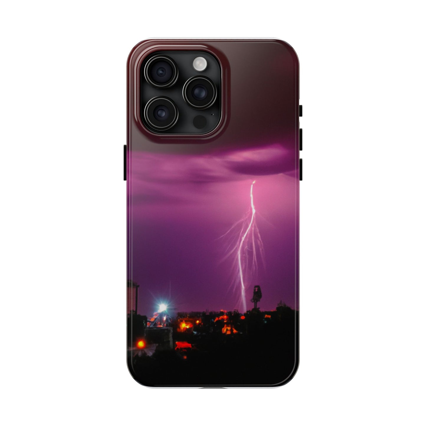 Lightning strike Phone Case for iPhone15, iPhone14, iPhone 8, Samsung Tough Phone Cases, Protect your Phone