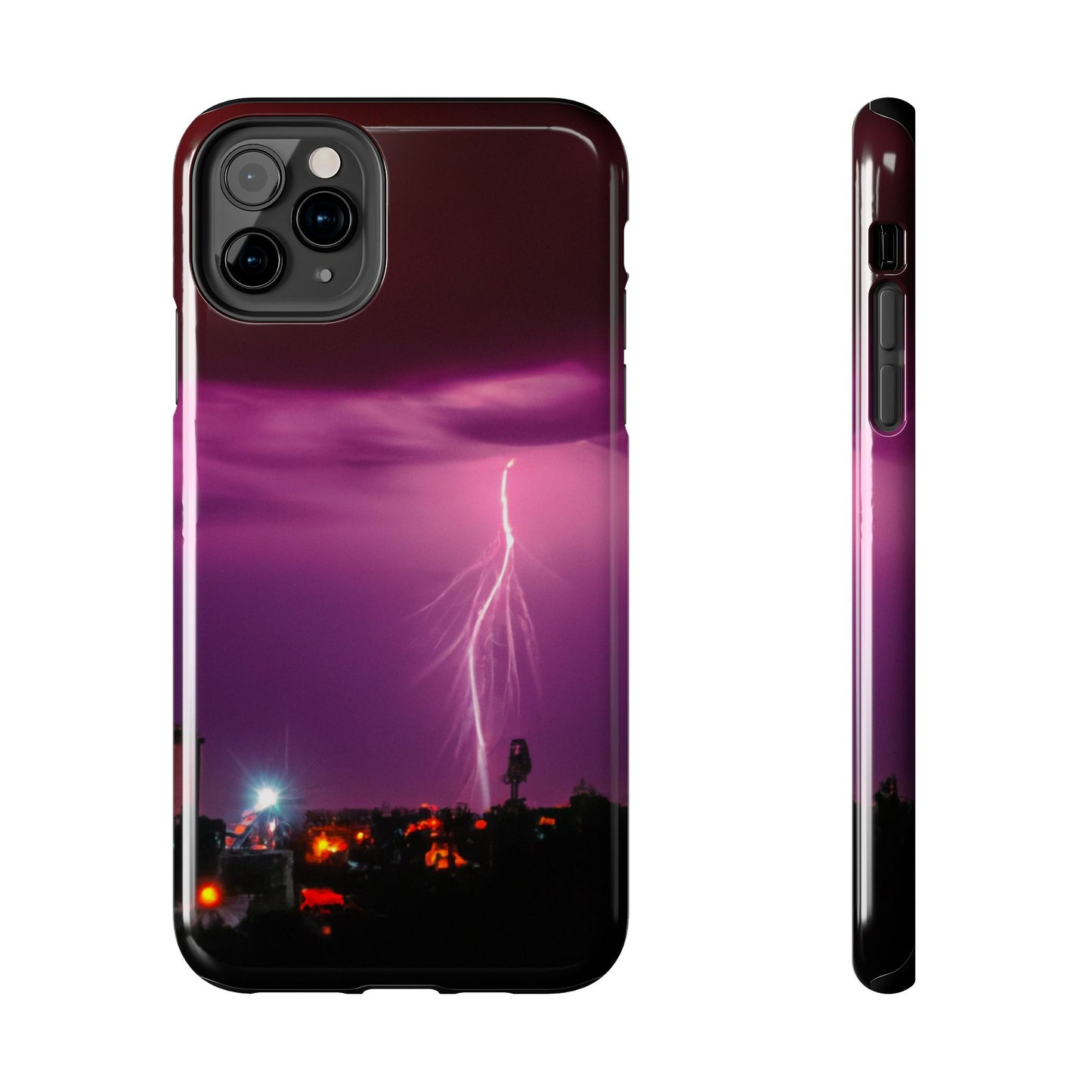 Lightning strike Phone Case for iPhone15, iPhone14, iPhone 8, Samsung Tough Phone Cases, Protect your Phone