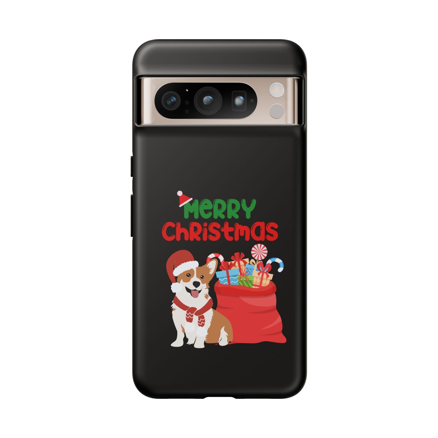 Phone Case Dog Santa Merry Christmas