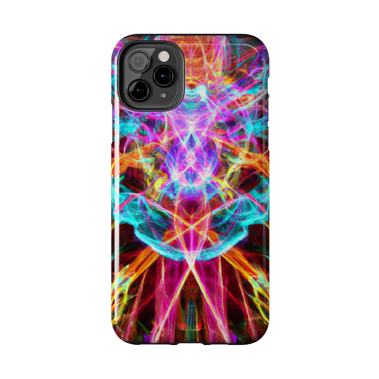 Phone Case - Electrifying Energy Design, colorful phone case, colorful Iphone Case, colorful Samsung phone case