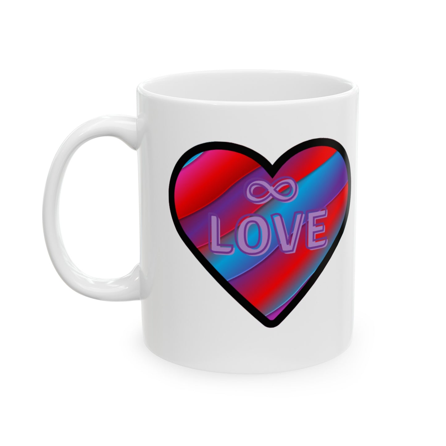 Infinite Love Mom's Morning Coffee Ceramic Mug, 11oz - Show Mom some Love