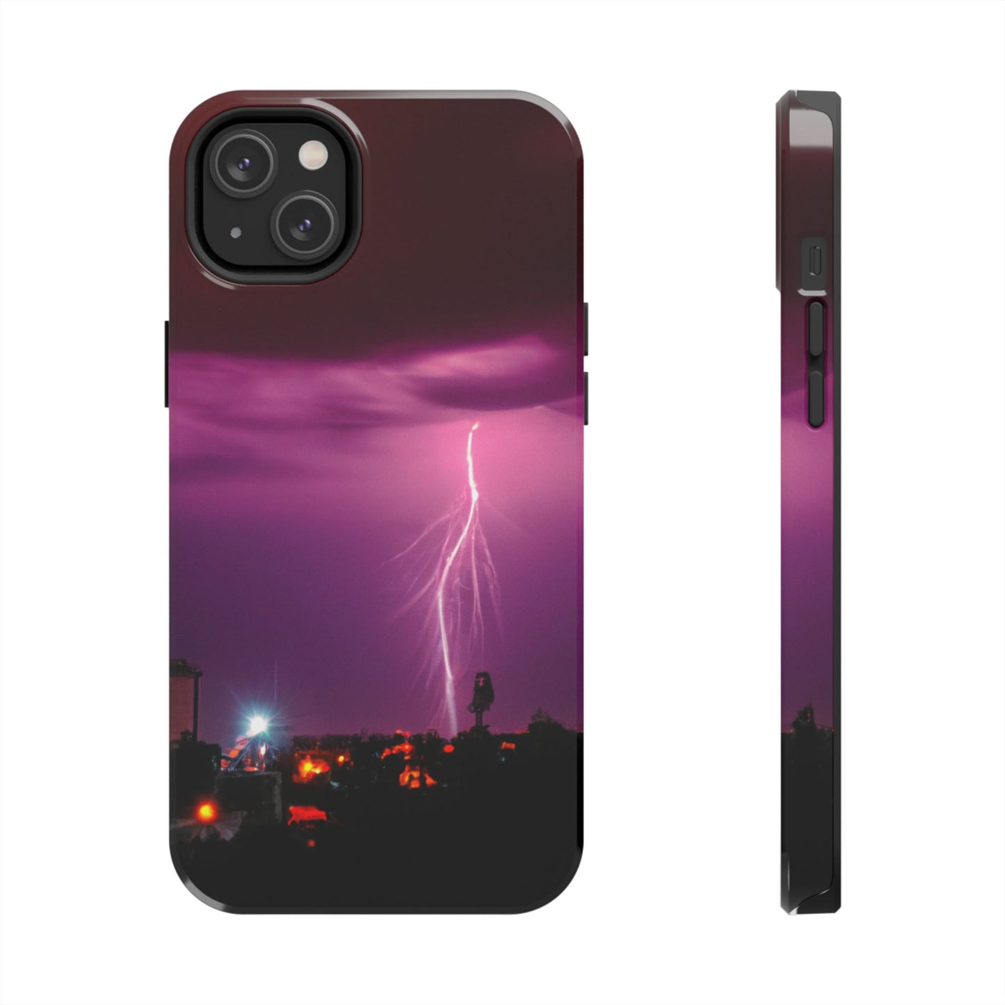 Lightning strike Phone Case for iPhone15, iPhone14, iPhone 8, Samsung Tough Phone Cases, Protect your Phone