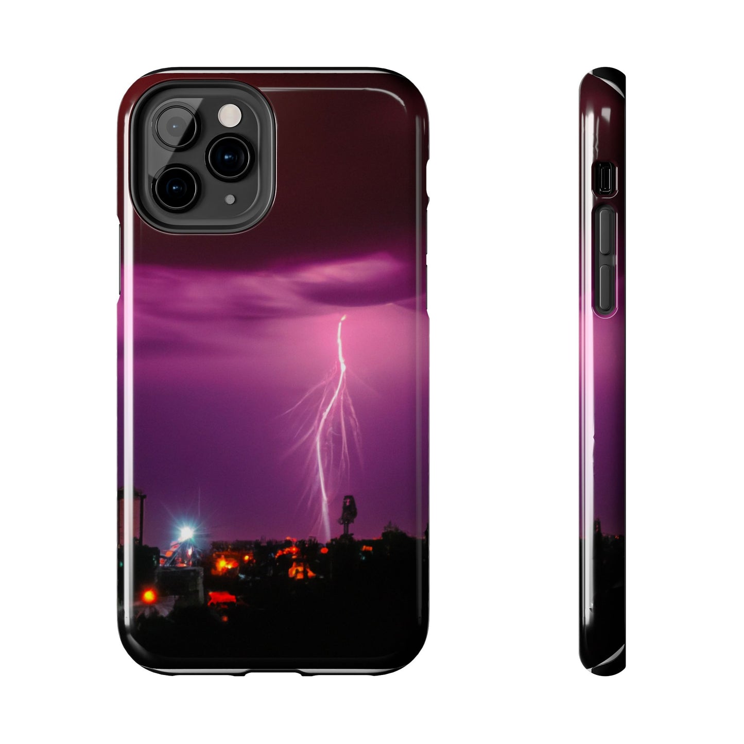 Lightning strike Phone Case for iPhone15, iPhone14, iPhone 8, Samsung Tough Phone Cases, Protect your Phone