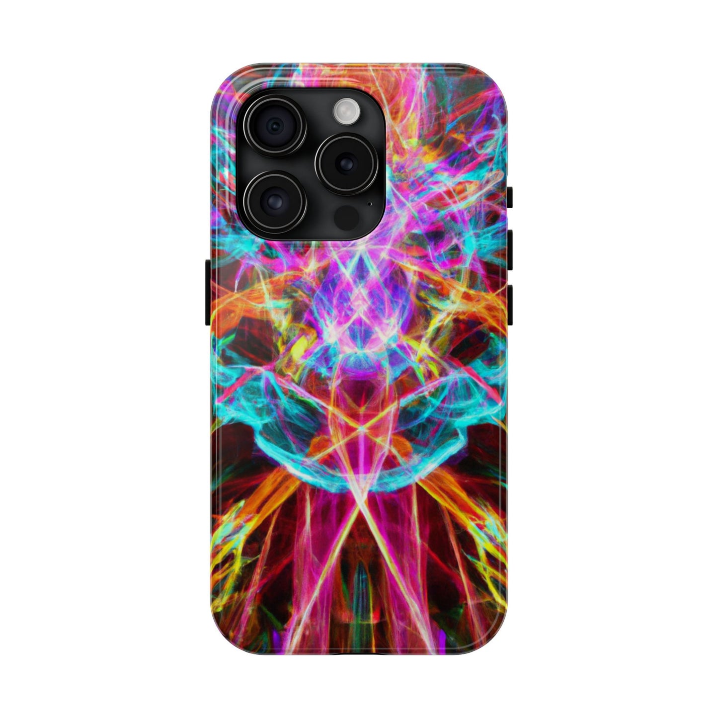 Phone Case - Electrifying Energy Design, colorful phone case, colorful Iphone Case, colorful Samsung phone case