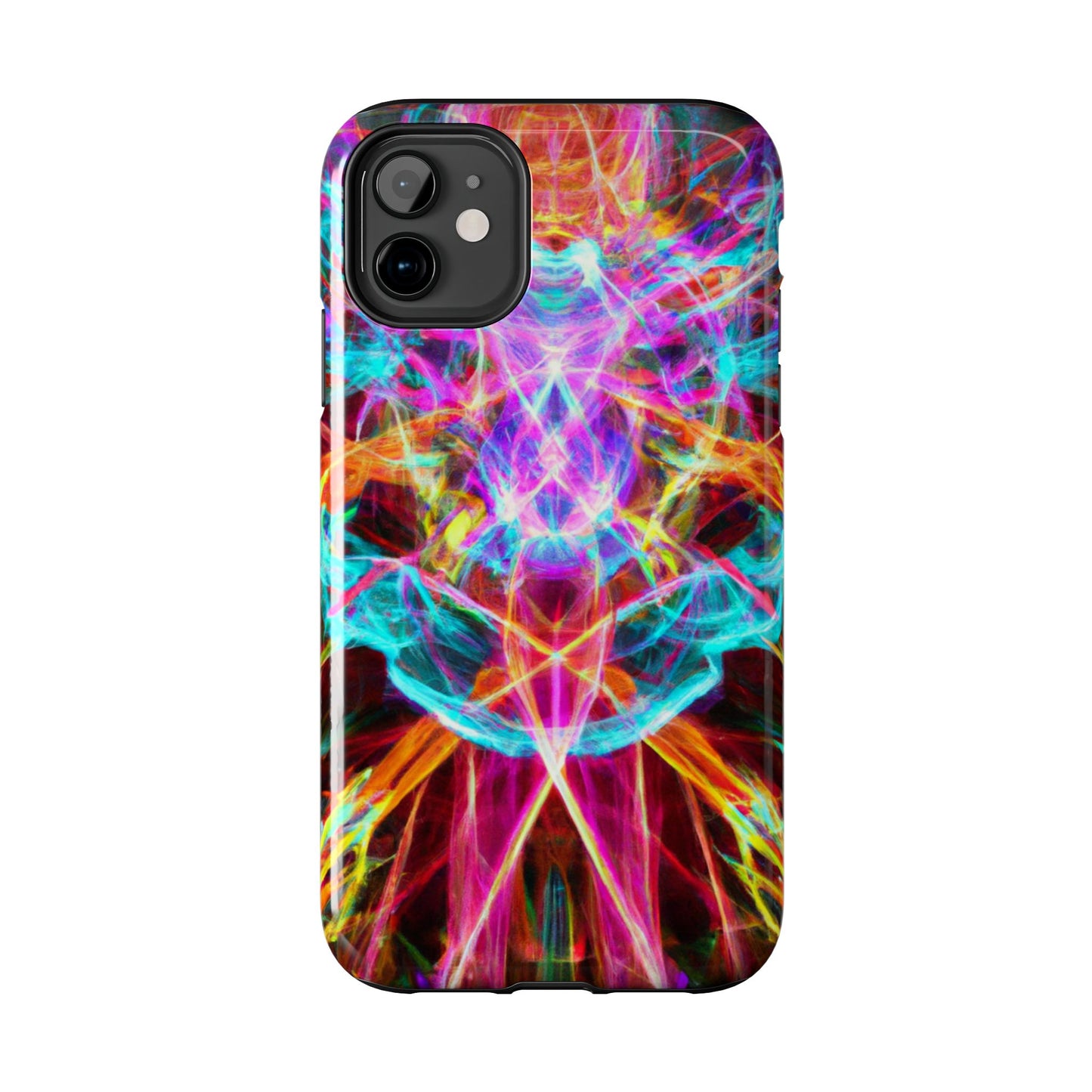 Phone Case - Electrifying Energy Design, colorful phone case, colorful Iphone Case, colorful Samsung phone case