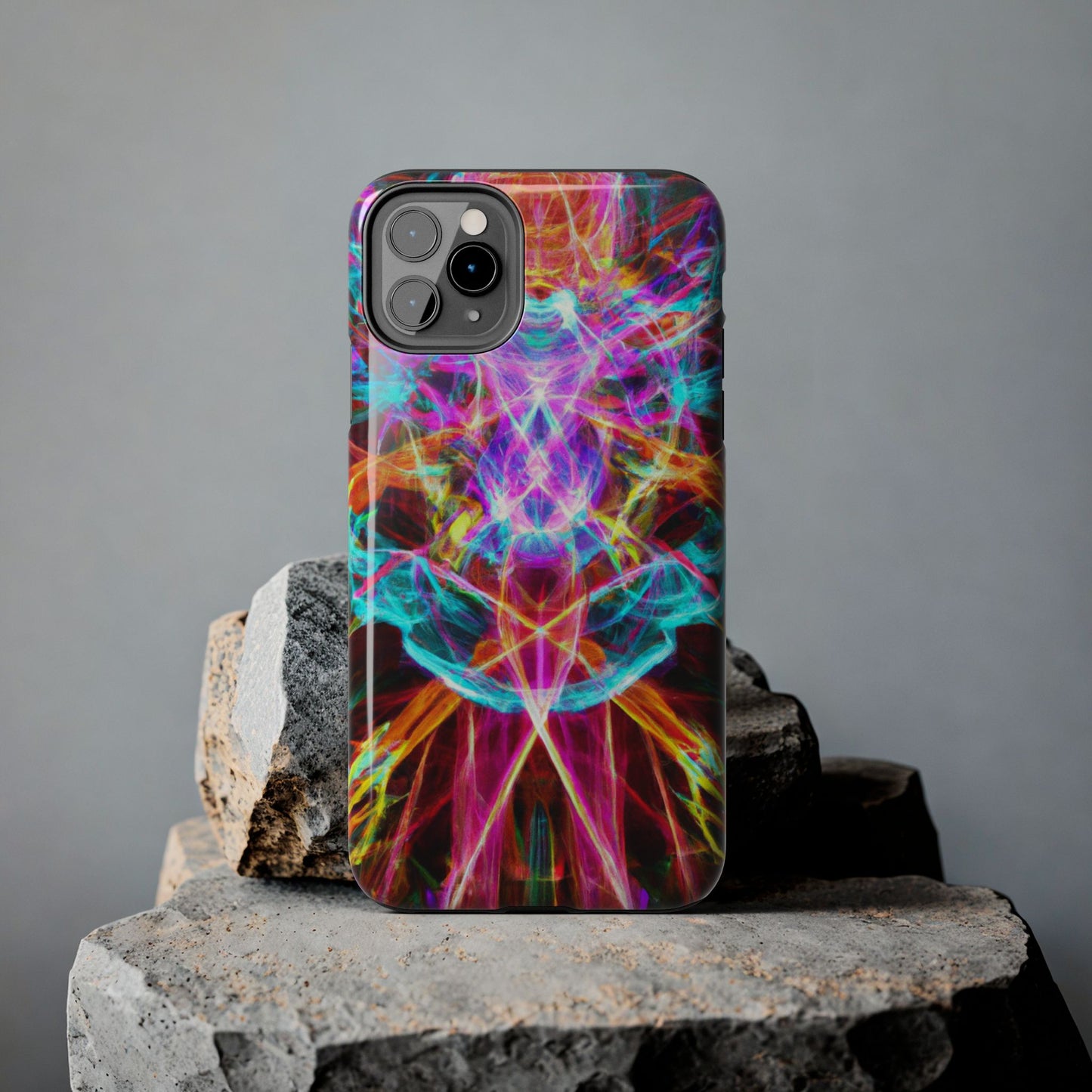 Phone Case - Electrifying Energy Design, colorful phone case, colorful Iphone Case, colorful Samsung phone case