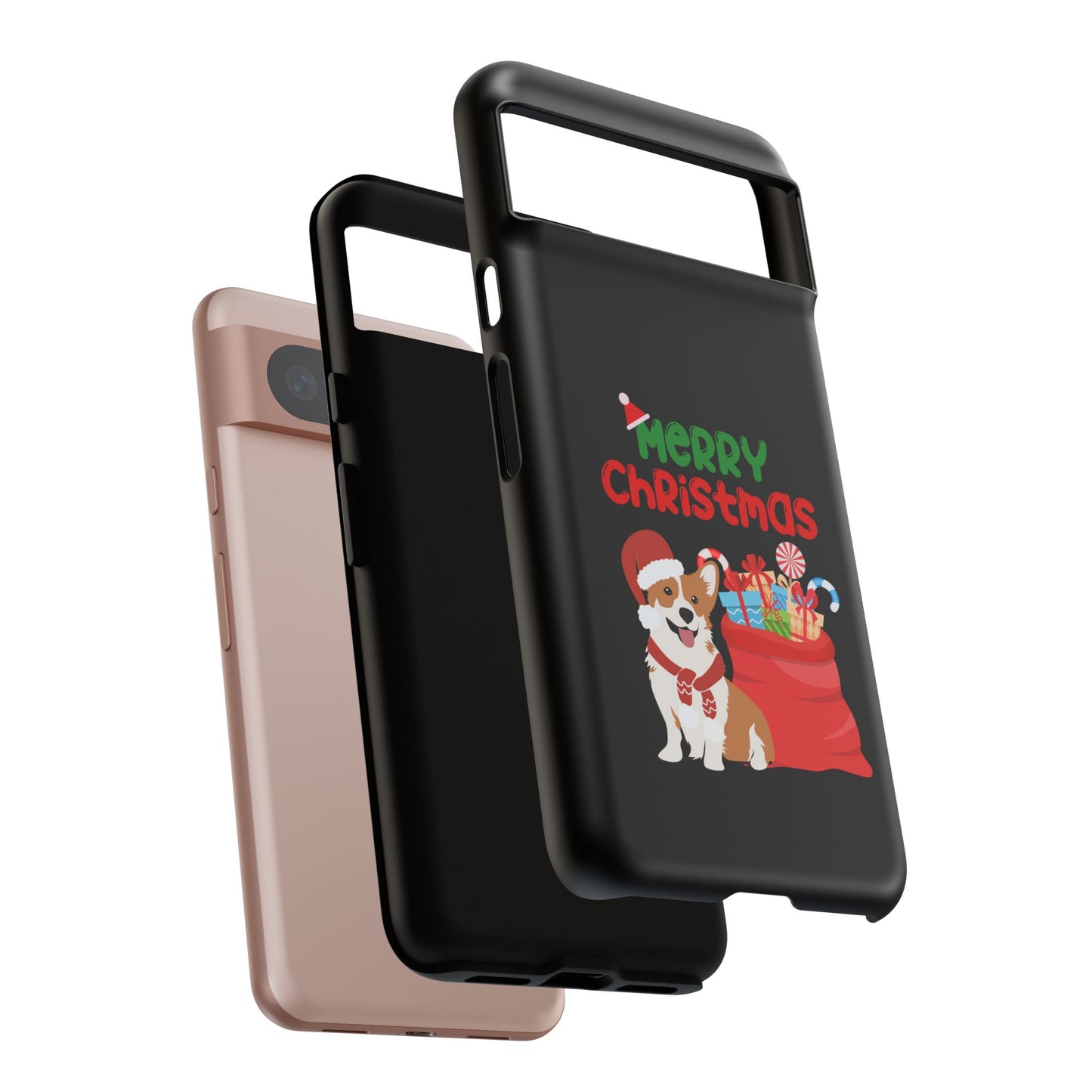 Phone Case Dog Santa Merry Christmas