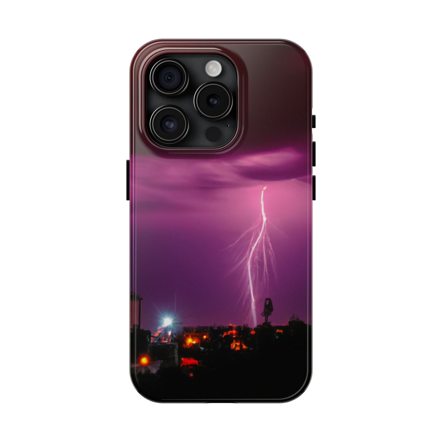 Lightning strike Phone Case for iPhone15, iPhone14, iPhone 8, Samsung Tough Phone Cases, Protect your Phone