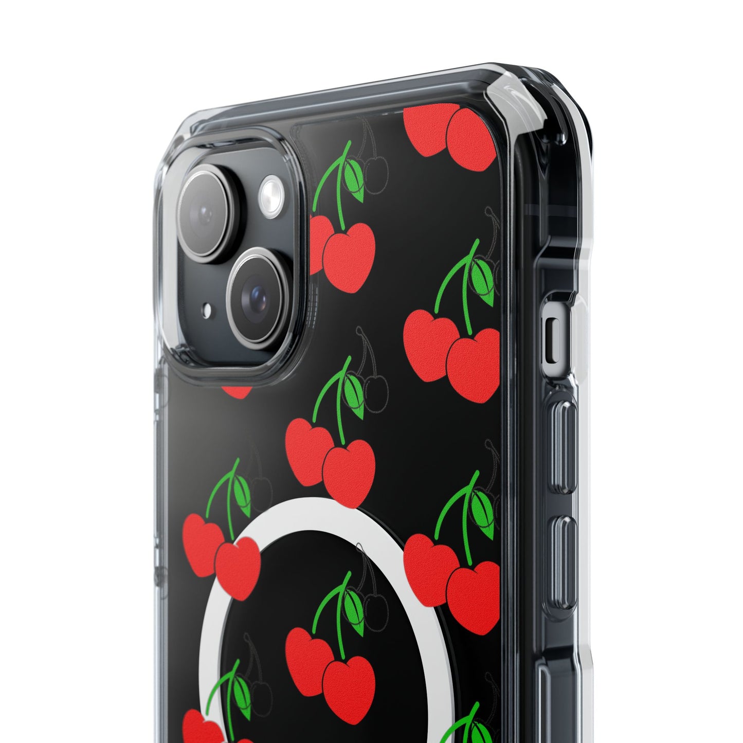 Phone Case with Cherry Design - MagSafe