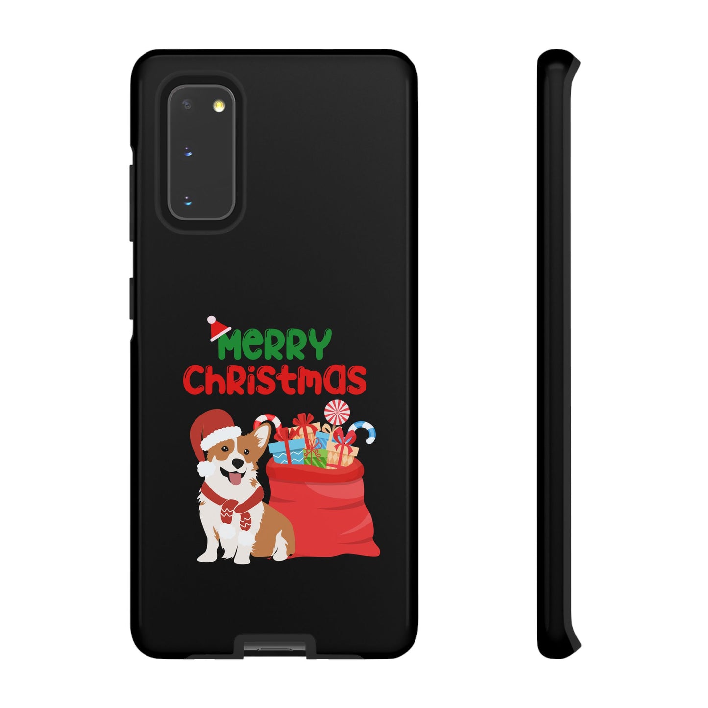 Phone Case Dog Santa Merry Christmas