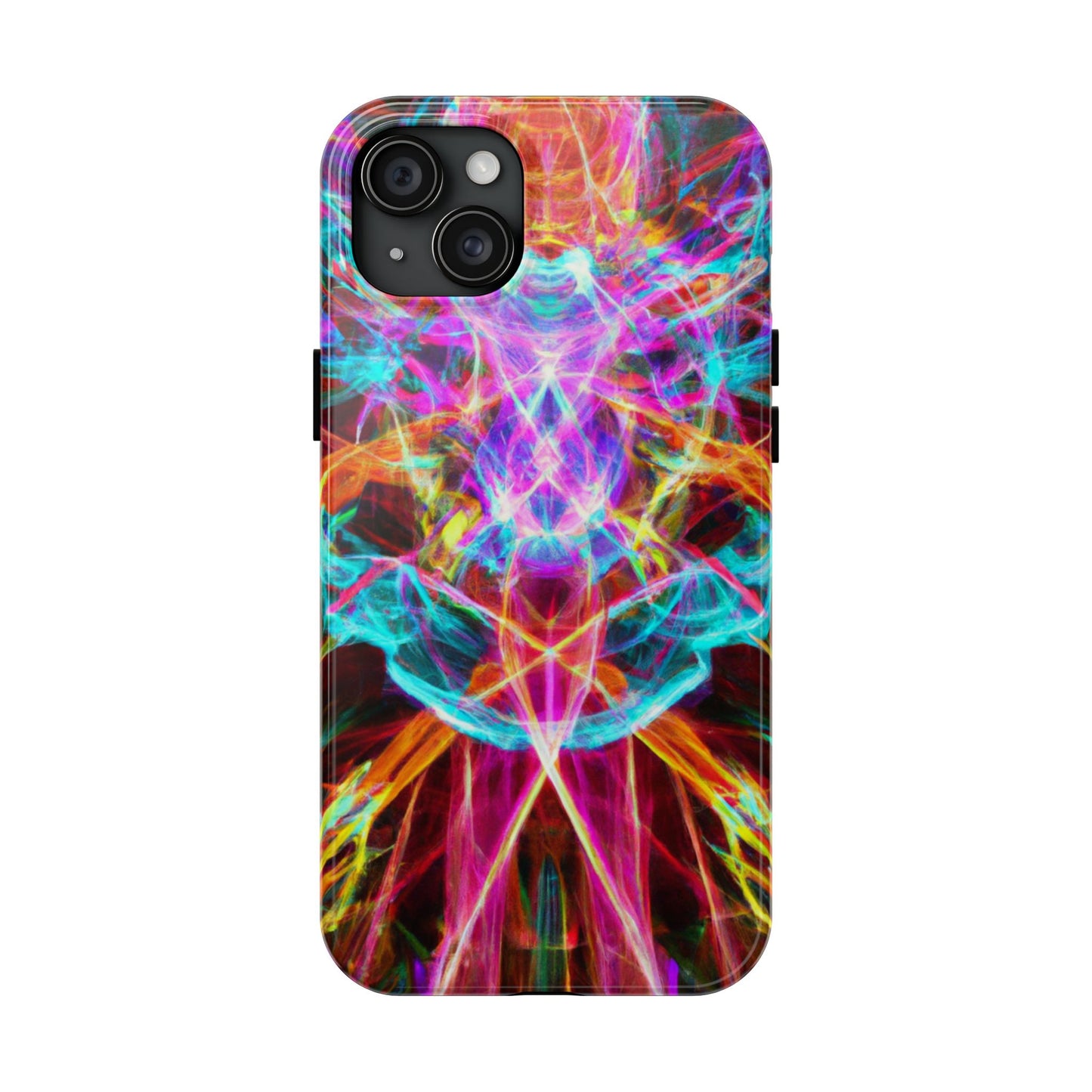 Phone Case - Electrifying Energy Design, colorful phone case, colorful Iphone Case, colorful Samsung phone case