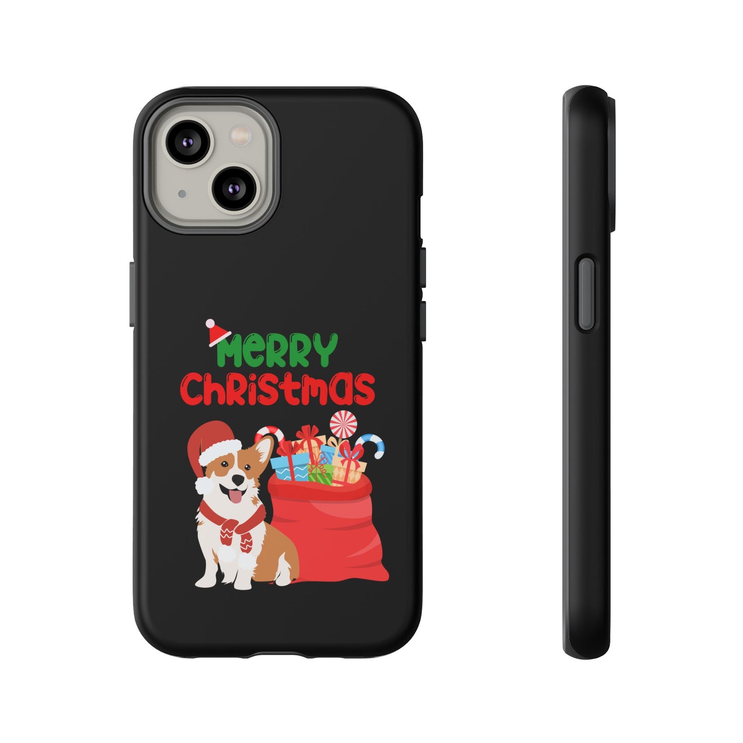 Phone Case Dog Santa Merry Christmas