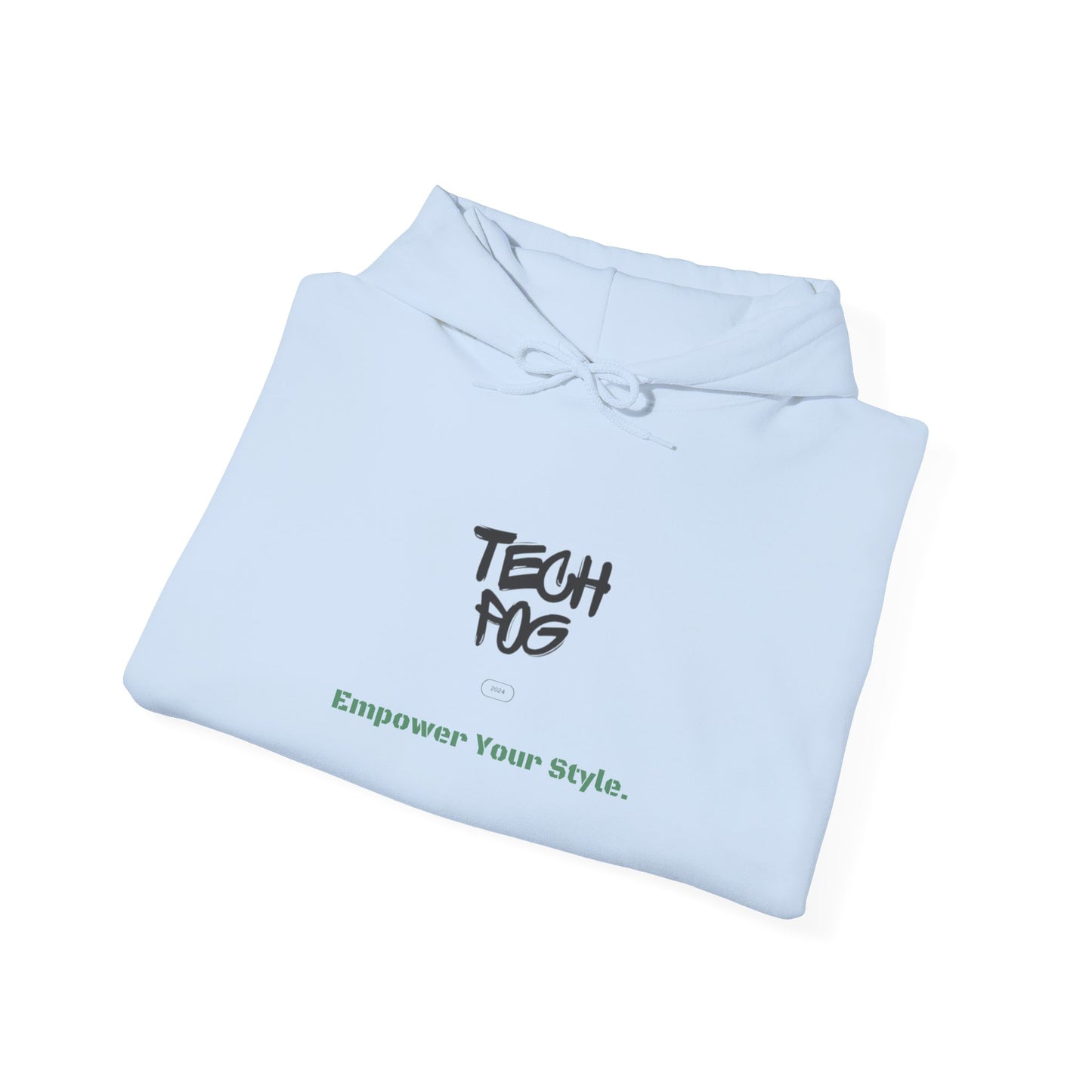 Hooded Sweatshirt - Tech POG Empower Your Style Message