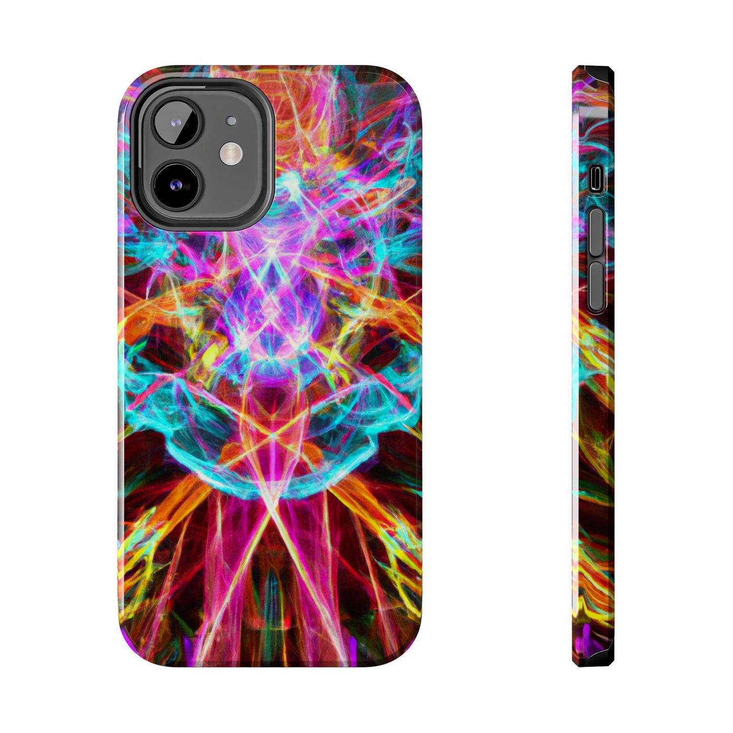 Phone Case - Electrifying Energy Design, colorful phone case, colorful Iphone Case, colorful Samsung phone case