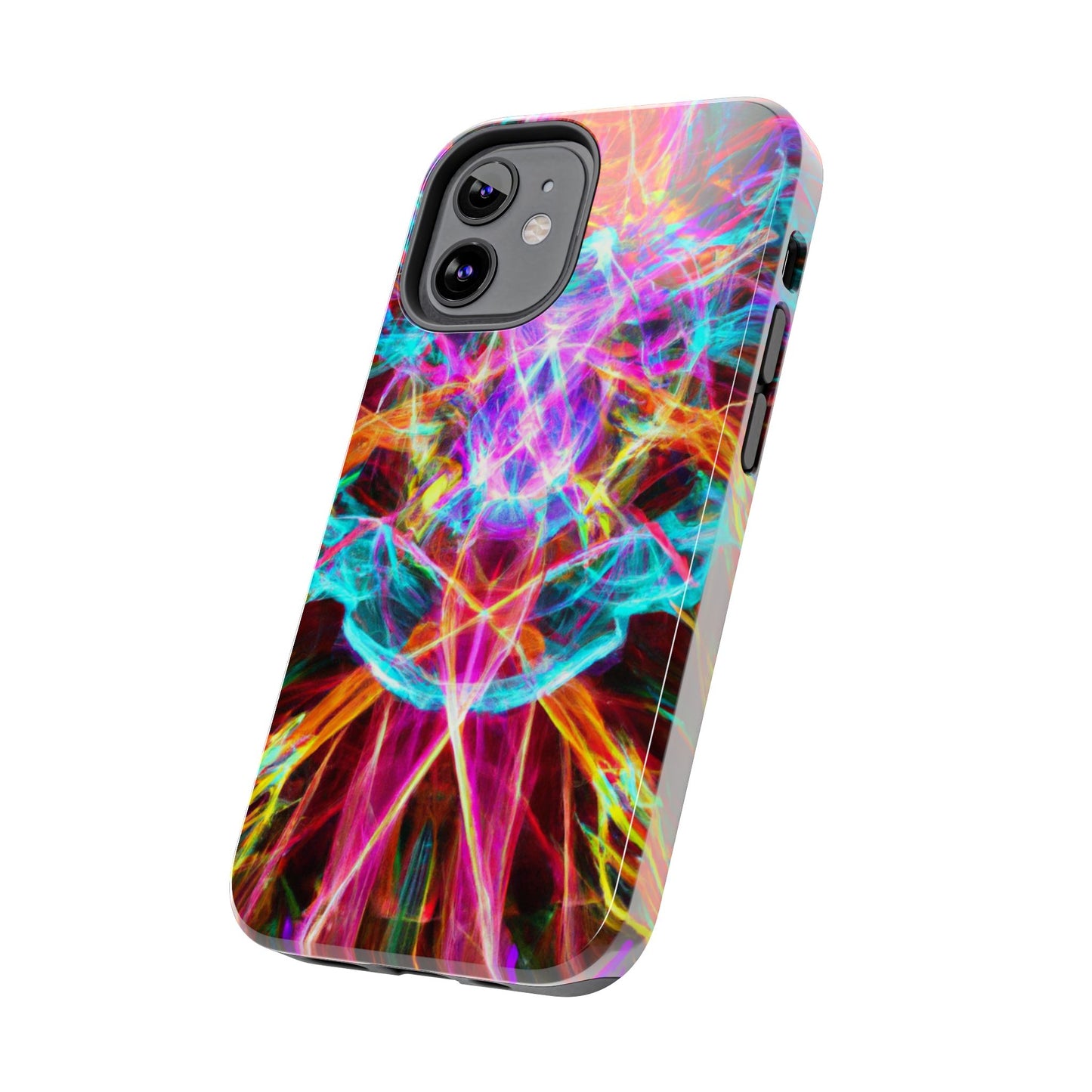 Phone Case - Electrifying Energy Design, colorful phone case, colorful Iphone Case, colorful Samsung phone case