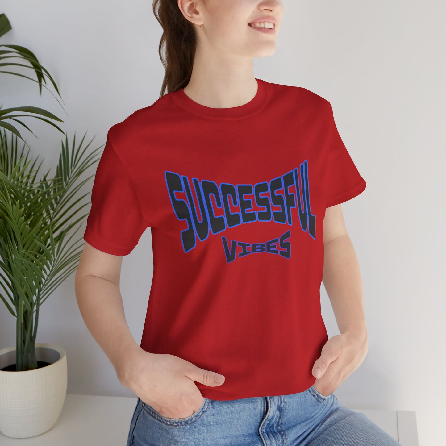 T-Shirt Successful Vibes Tee, short sleeve successful shirt good vibes for success