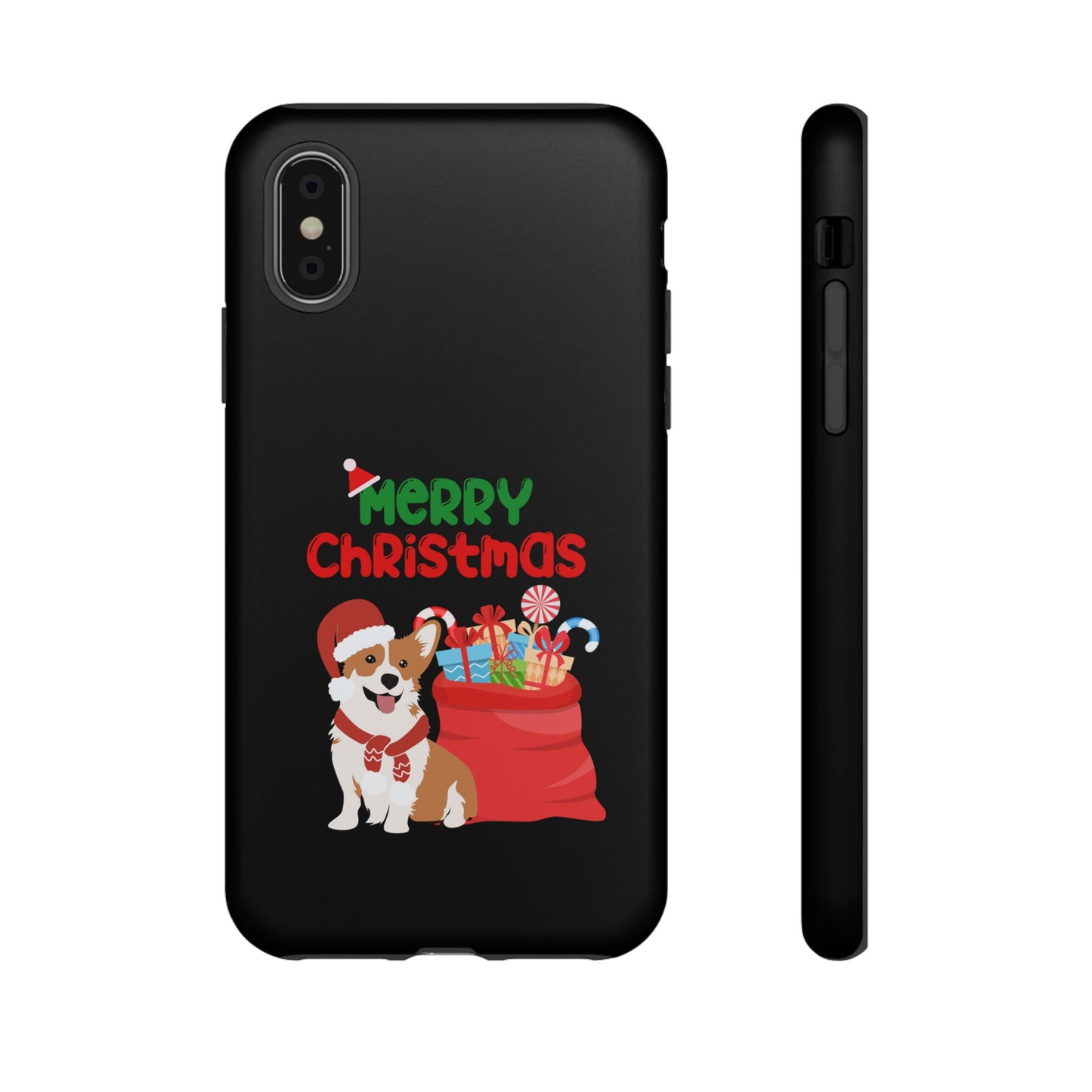 Phone Case Dog Santa Merry Christmas