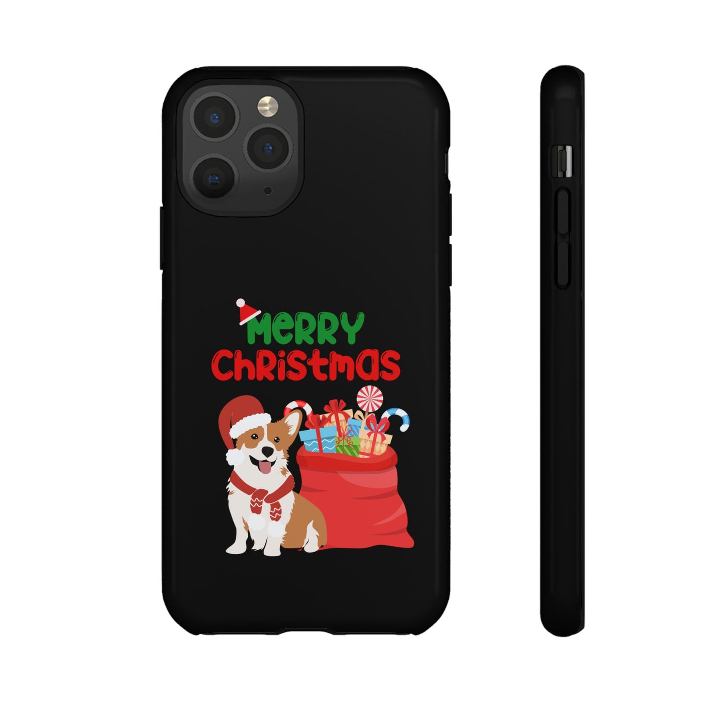 Phone Case Dog Santa Merry Christmas