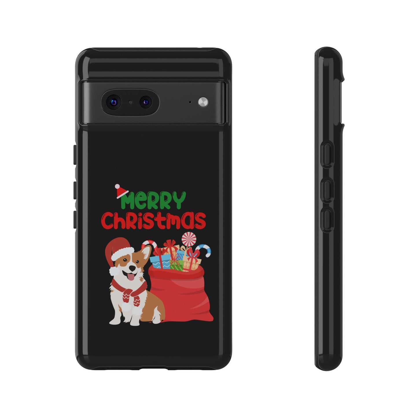 Phone Case Dog Santa Merry Christmas