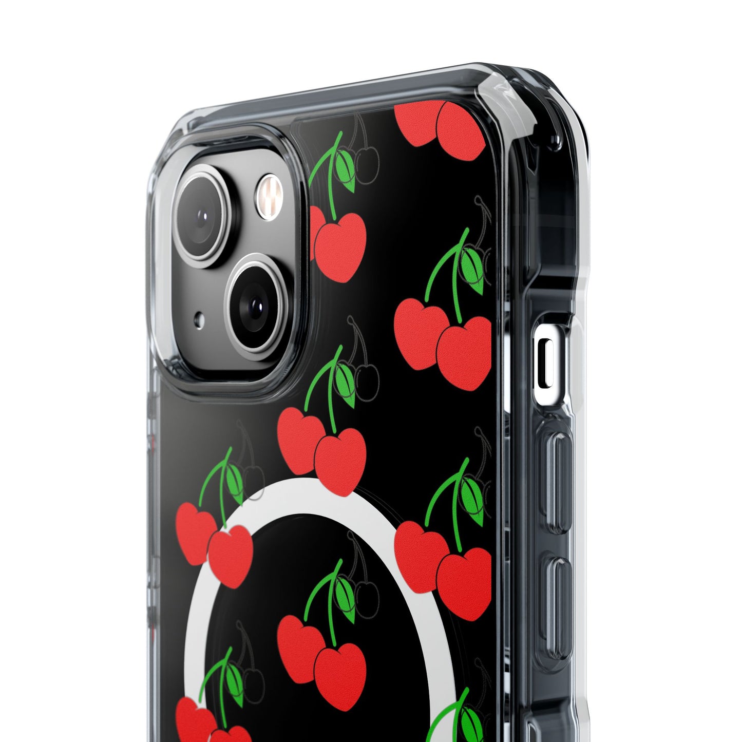 Phone Case with Cherry Design - MagSafe