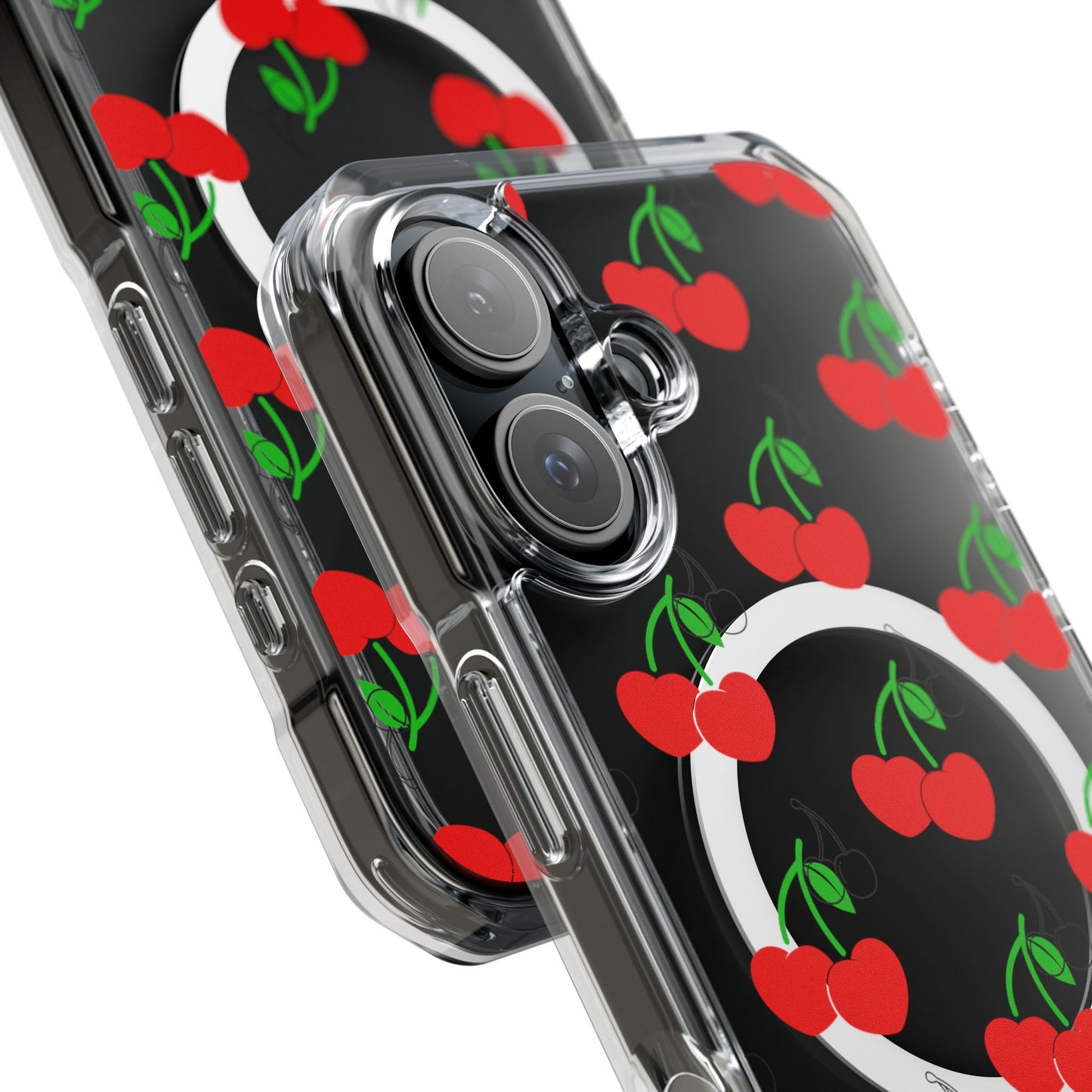 Phone Case with Cherry Design - MagSafe