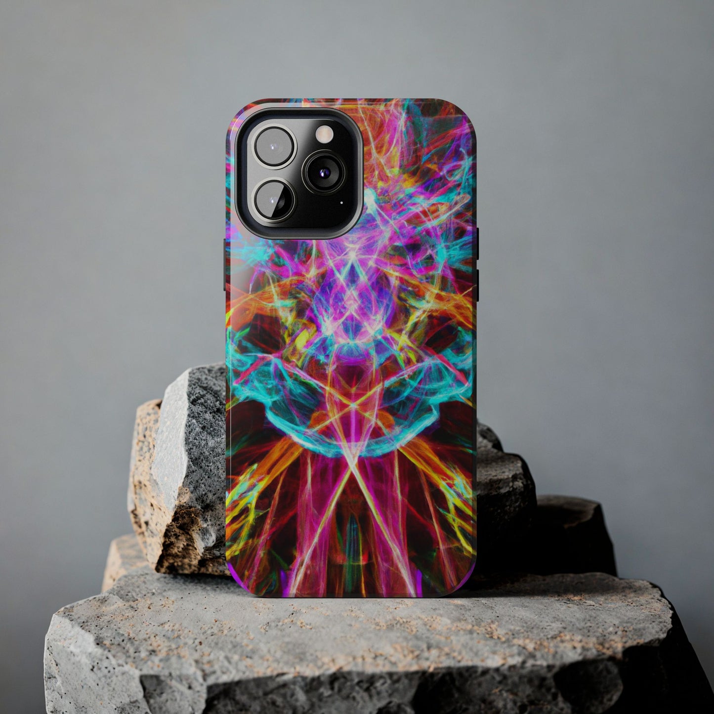 Phone Case - Electrifying Energy Design, colorful phone case, colorful Iphone Case, colorful Samsung phone case