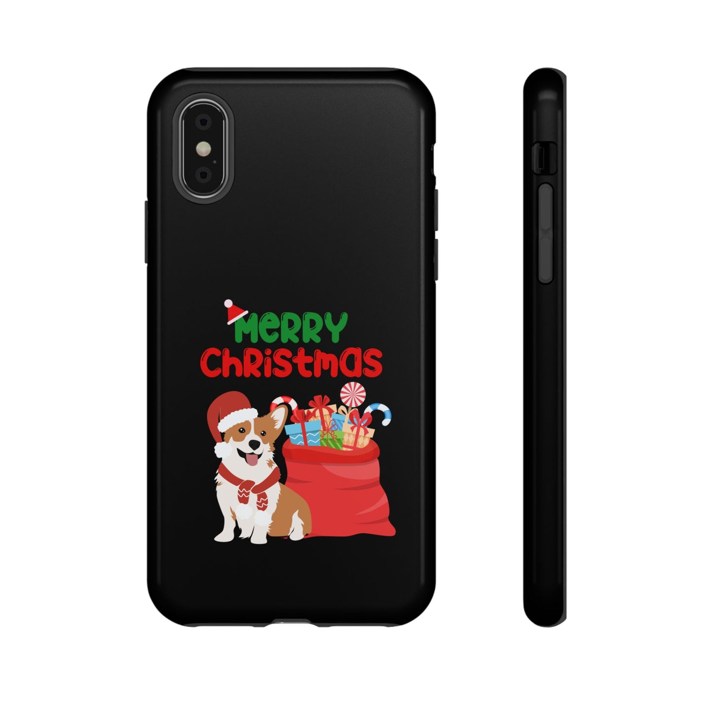 Phone Case Dog Santa Merry Christmas