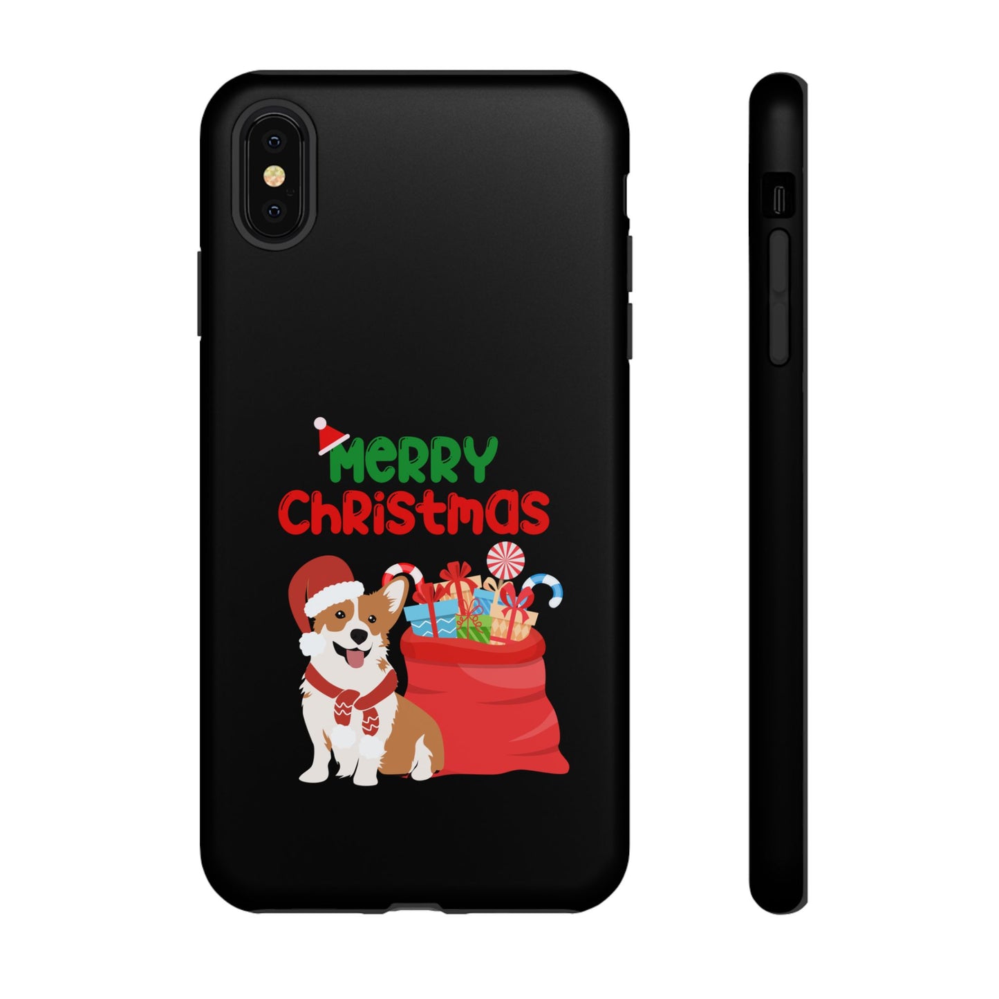 Phone Case Dog Santa Merry Christmas