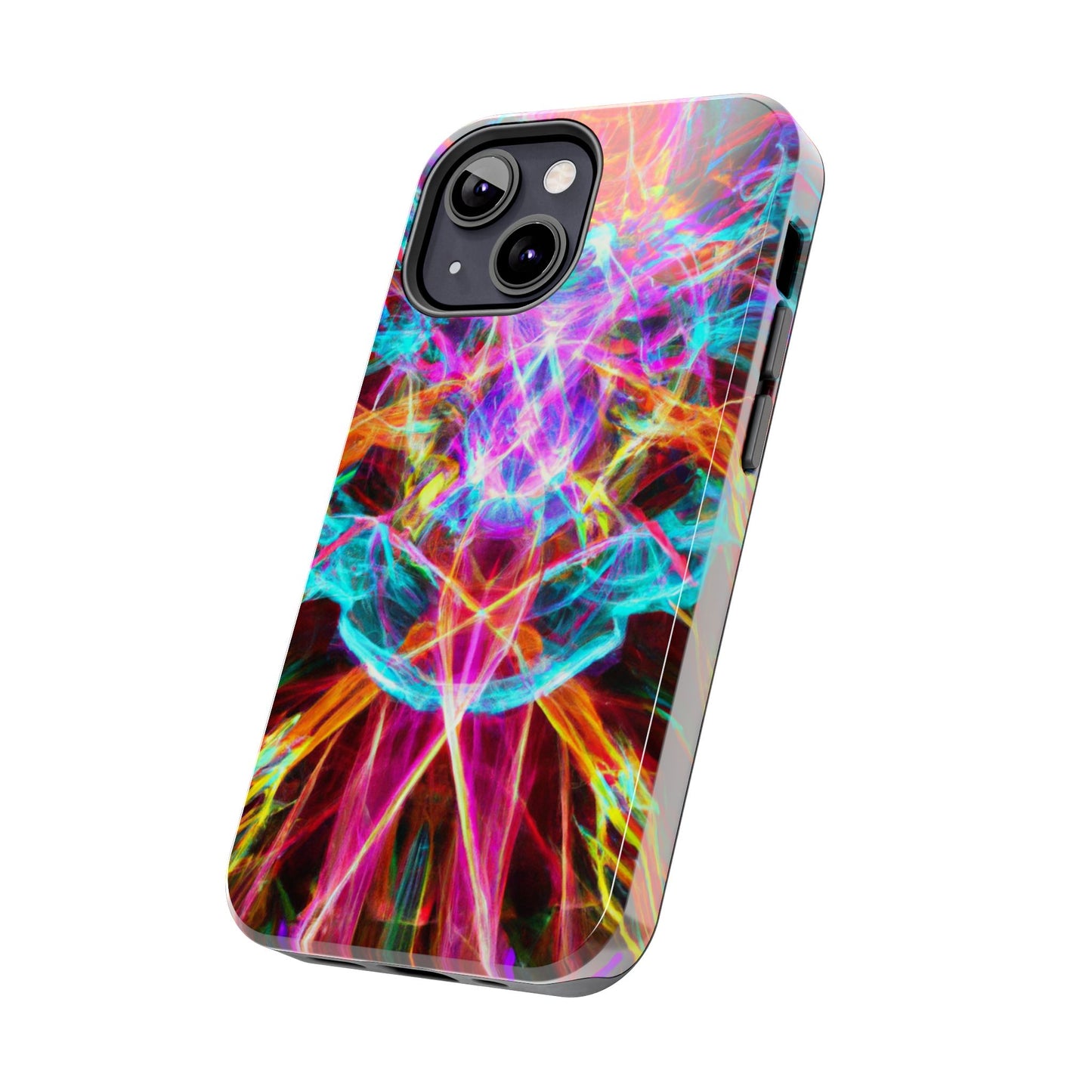 Phone Case - Electrifying Energy Design, colorful phone case, colorful Iphone Case, colorful Samsung phone case