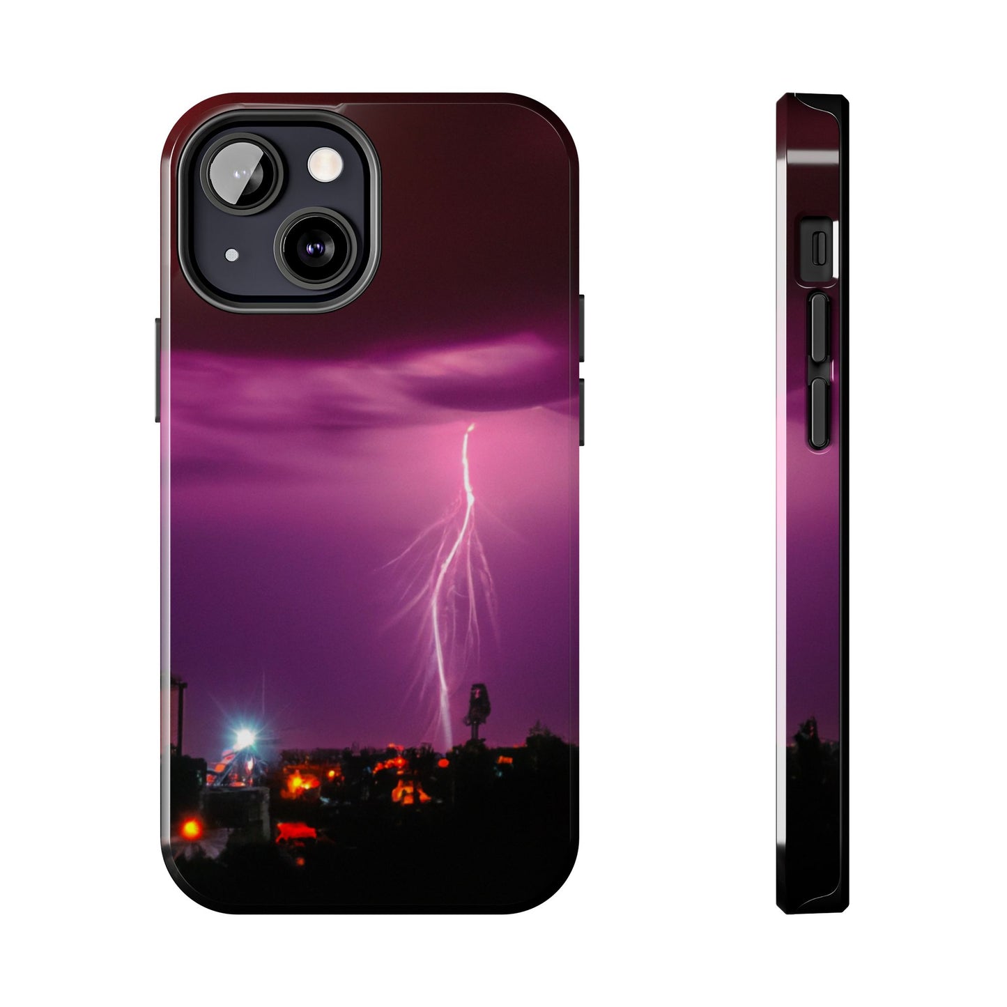 Lightning strike Phone Case for iPhone15, iPhone14, iPhone 8, Samsung Tough Phone Cases, Protect your Phone