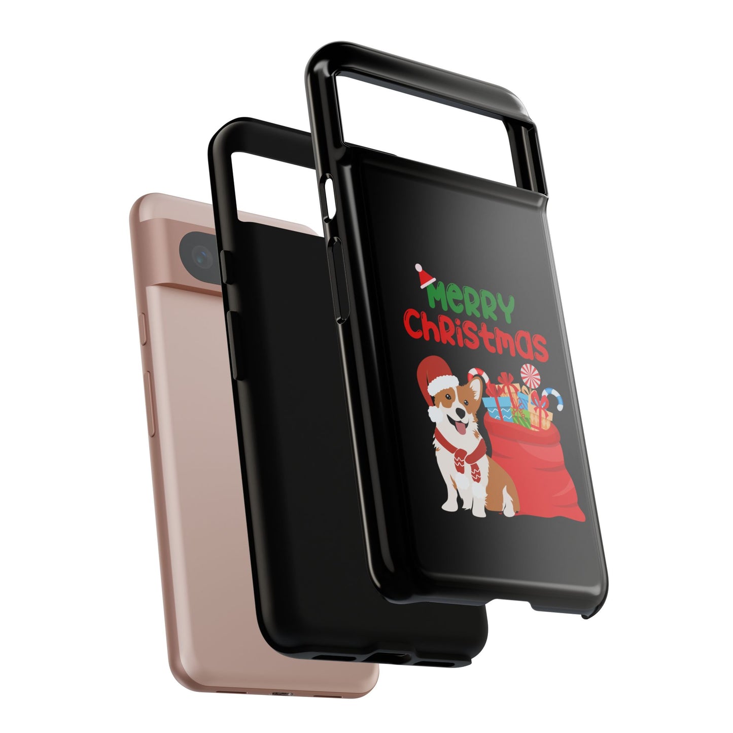 Phone Case Dog Santa Merry Christmas