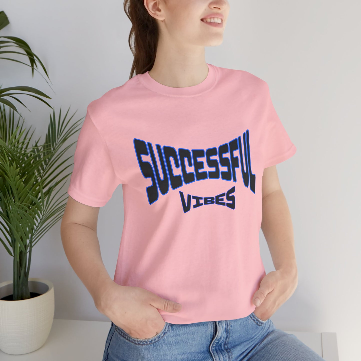 T-Shirt Successful Vibes Tee, short sleeve successful shirt good vibes for success