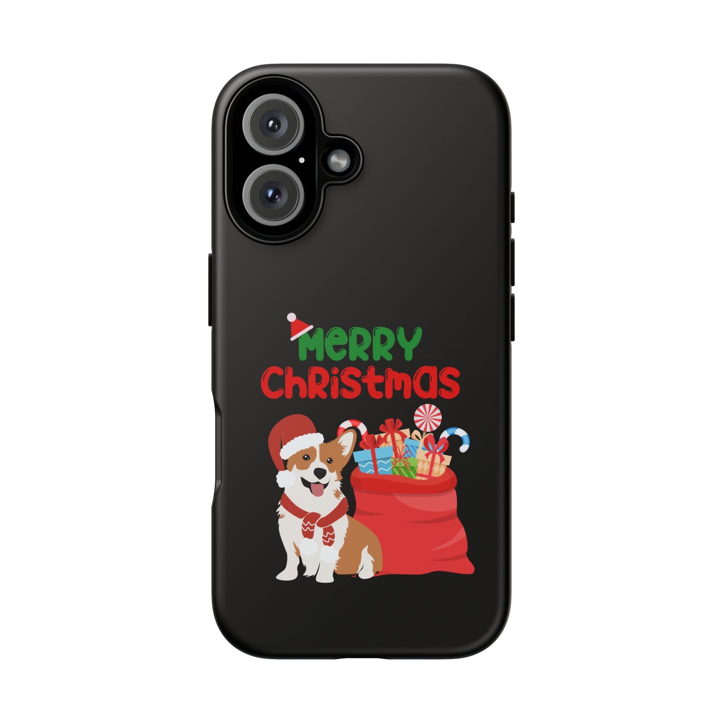 Phone Case Dog Santa Merry Christmas