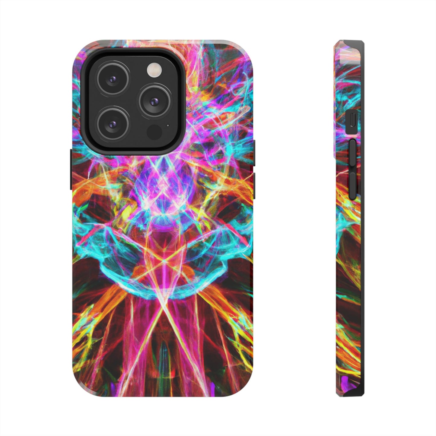 Phone Case - Electrifying Energy Design, colorful phone case, colorful Iphone Case, colorful Samsung phone case