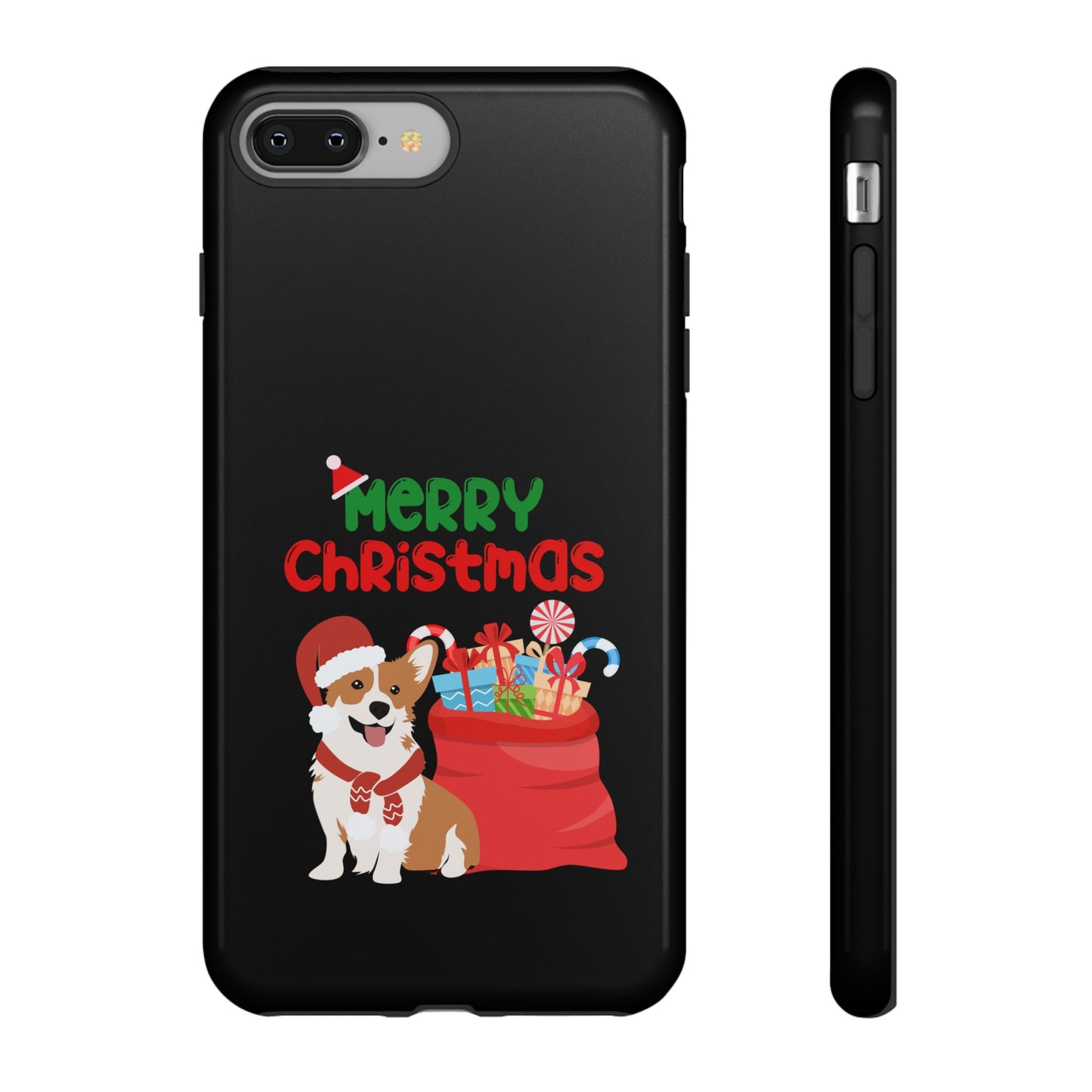 Phone Case Dog Santa Merry Christmas