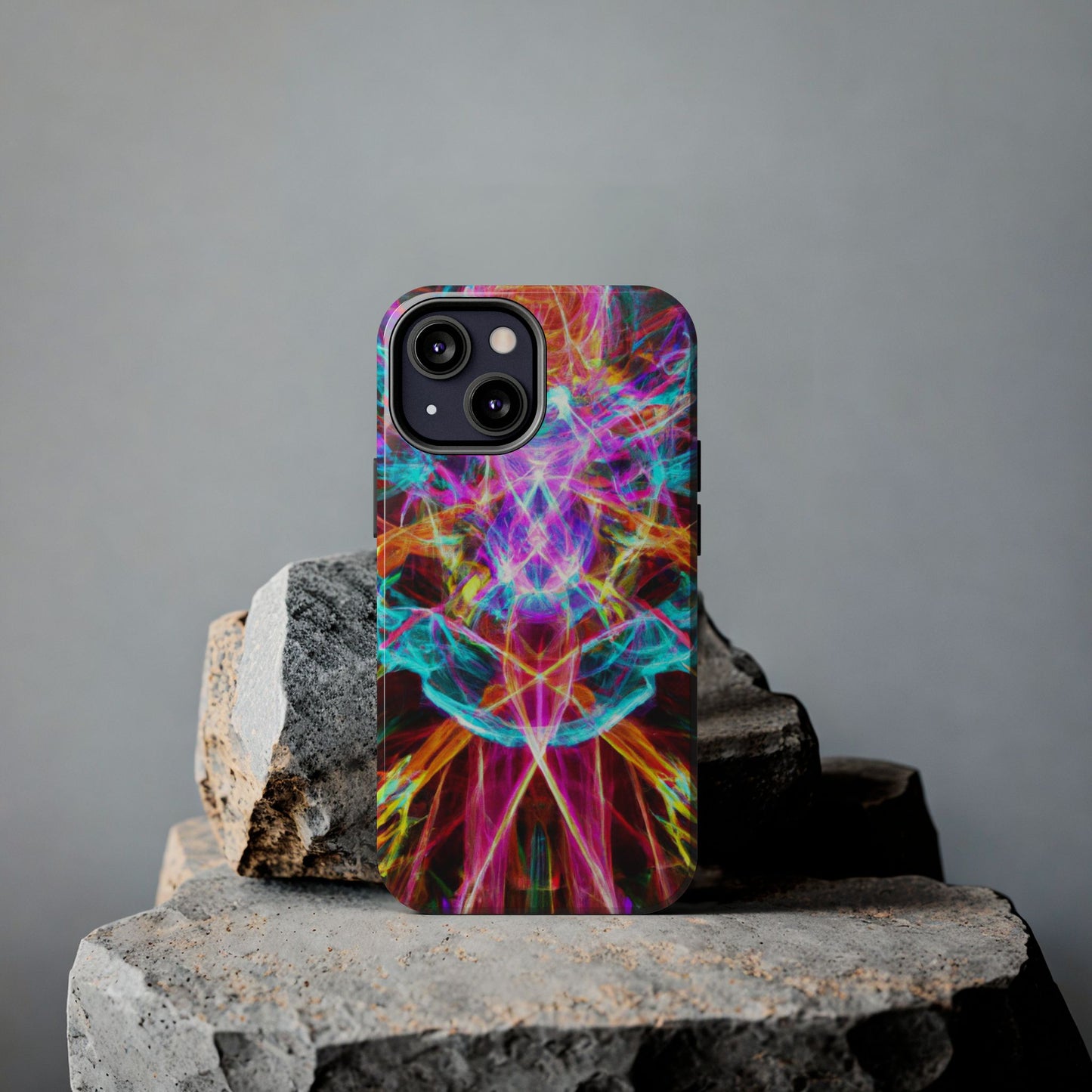 Phone Case - Electrifying Energy Design, colorful phone case, colorful Iphone Case, colorful Samsung phone case