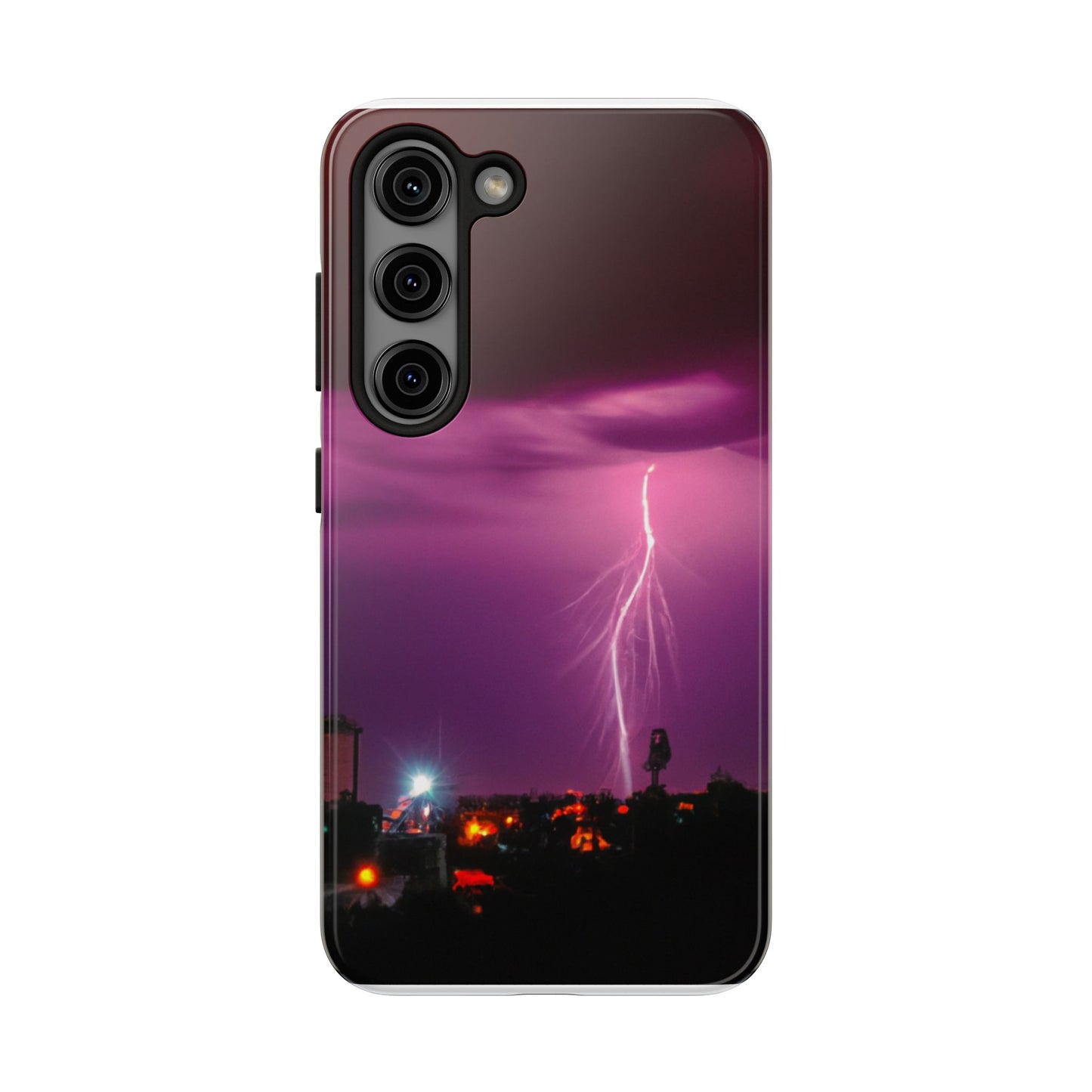 Lightning strike Phone Case for iPhone15, iPhone14, iPhone 8, Samsung Tough Phone Cases, Protect your Phone