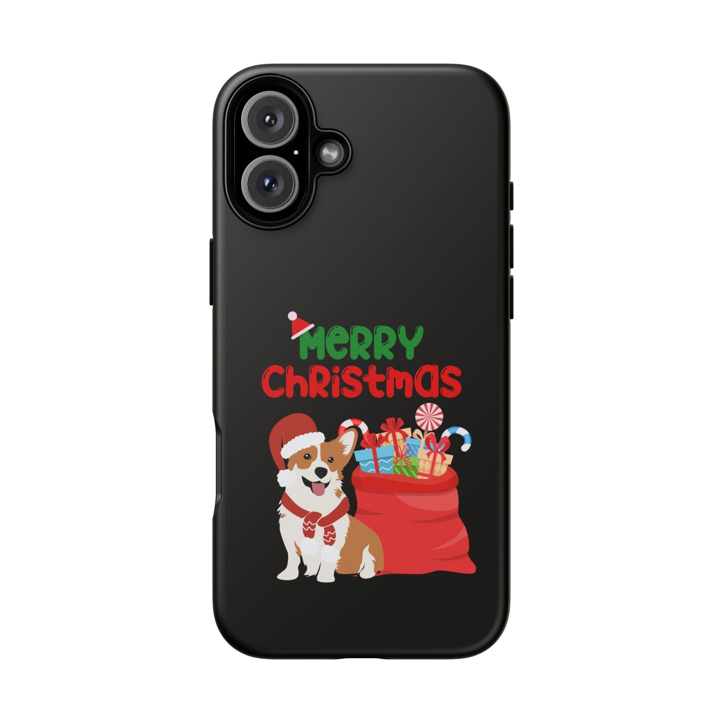 Phone Case Dog Santa Merry Christmas