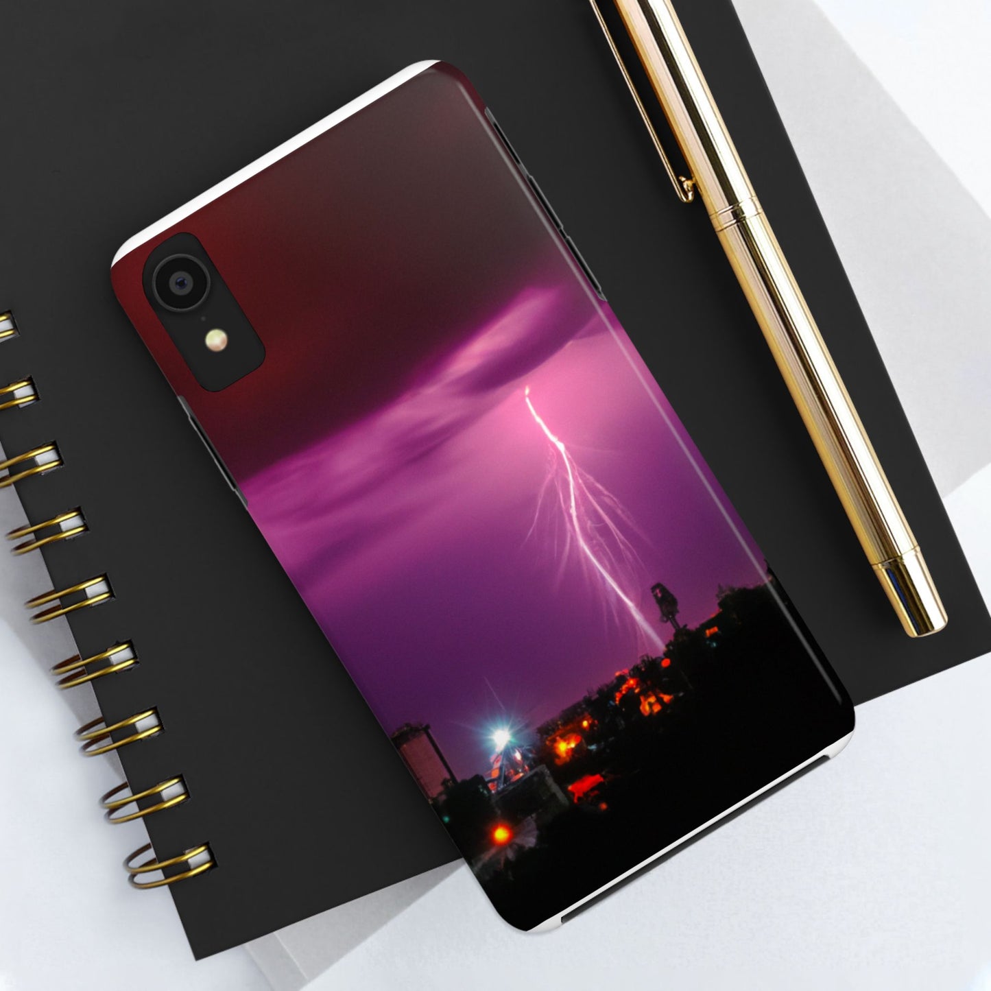 Lightning strike Phone Case for iPhone15, iPhone14, iPhone 8, Samsung Tough Phone Cases, Protect your Phone