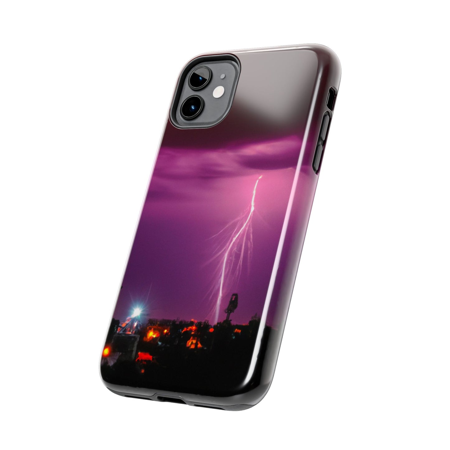 Lightning strike Phone Case for iPhone15, iPhone14, iPhone 8, Samsung Tough Phone Cases, Protect your Phone