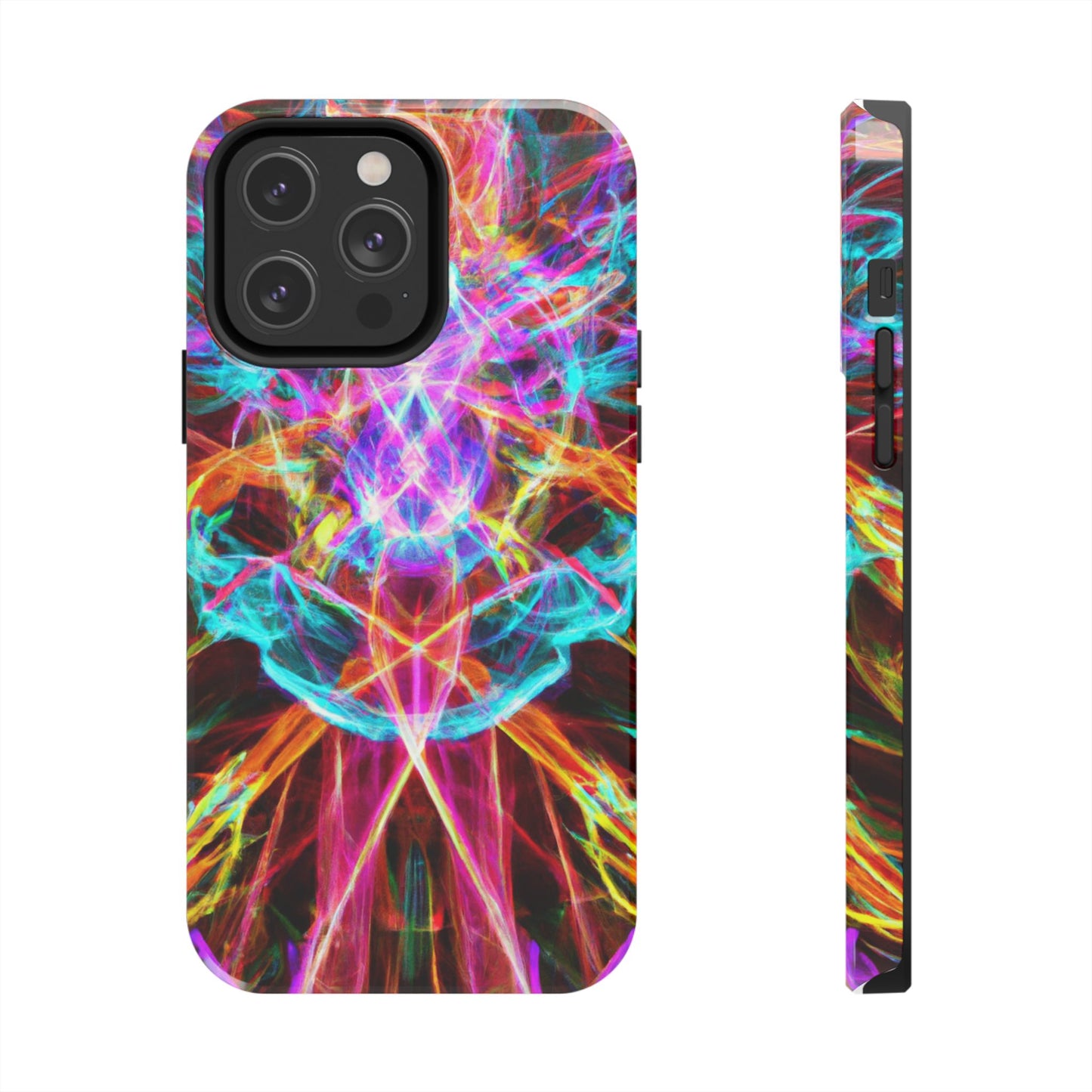 Phone Case - Electrifying Energy Design, colorful phone case, colorful Iphone Case, colorful Samsung phone case